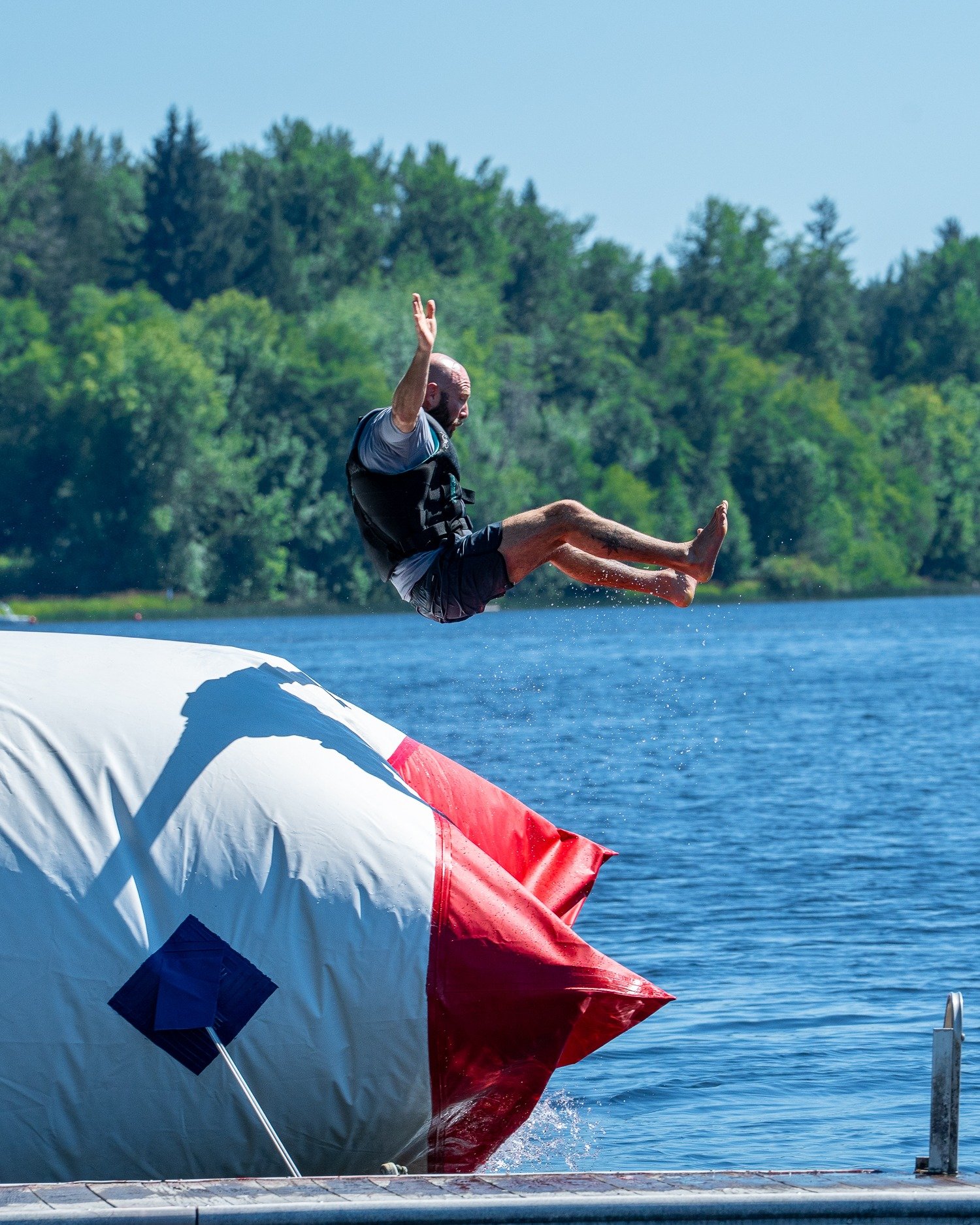 Sunday was FUN! Who's next on the blob?
On a day like today we all might need another day at the lake. Stay cool this week.