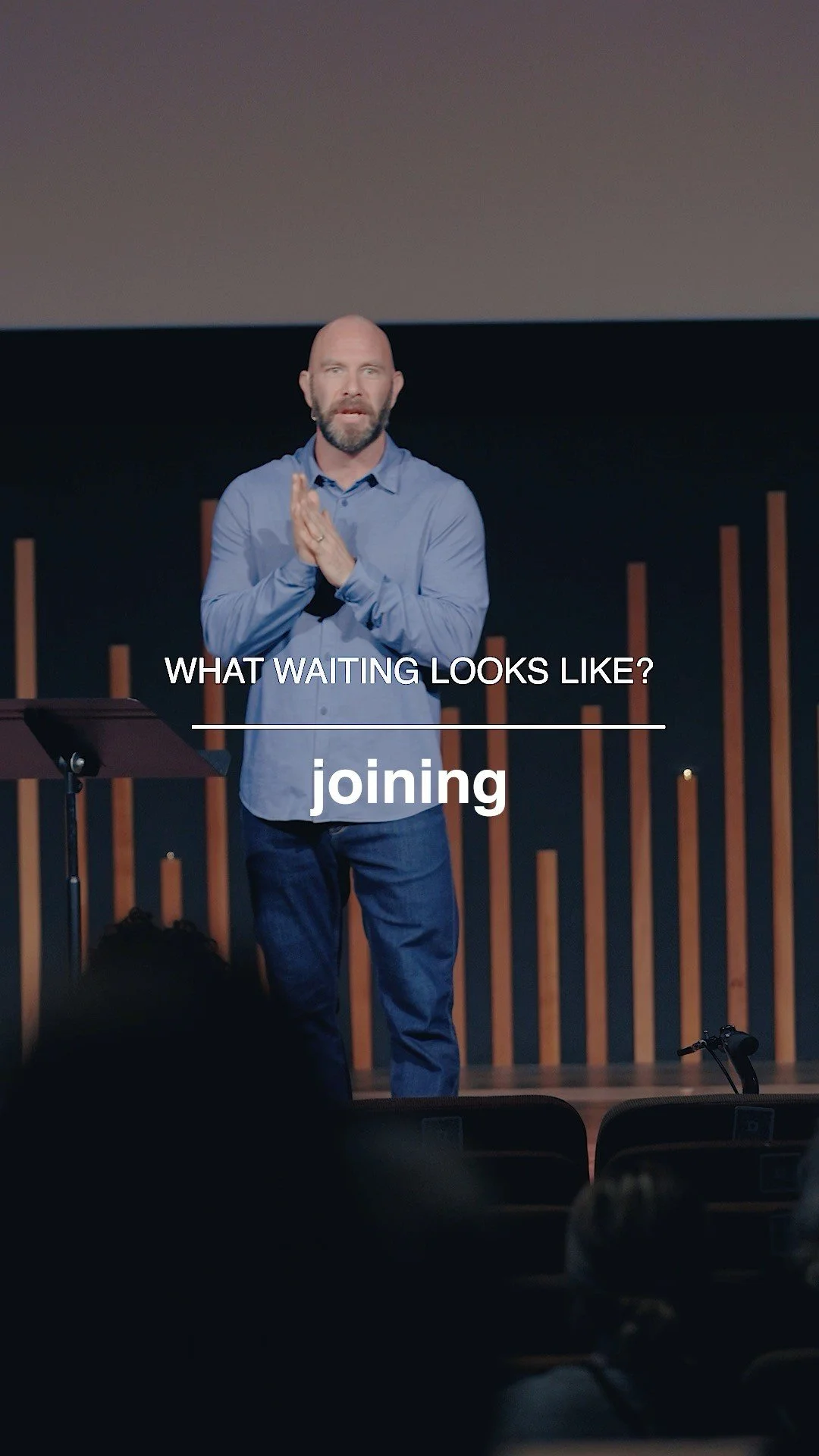 What waiting looks like? It's not always easy, but God's timing is perfect.