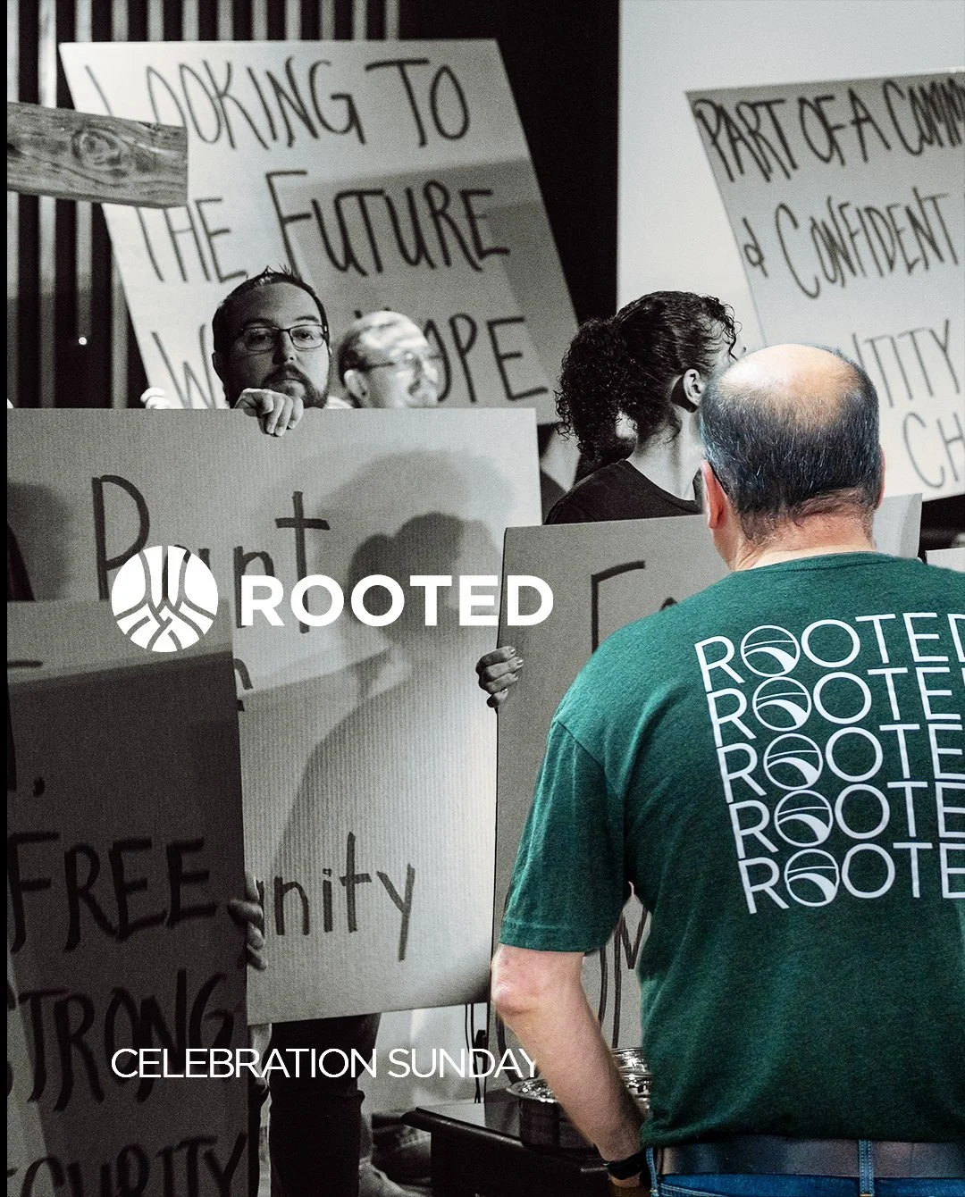 What a Sunday it was.  So many people impacted through their 10 week Rooted journey.  Let's just say that their lives are not the same as they were 1o weeks ago.