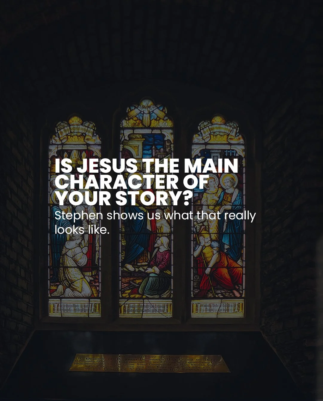 Stephen&rsquo;s life proves the gospel isn&rsquo;t just something we say, it&rsquo;s something that shapes us. When Jesus becomes the center, even our hardest moments can reflect His grace.