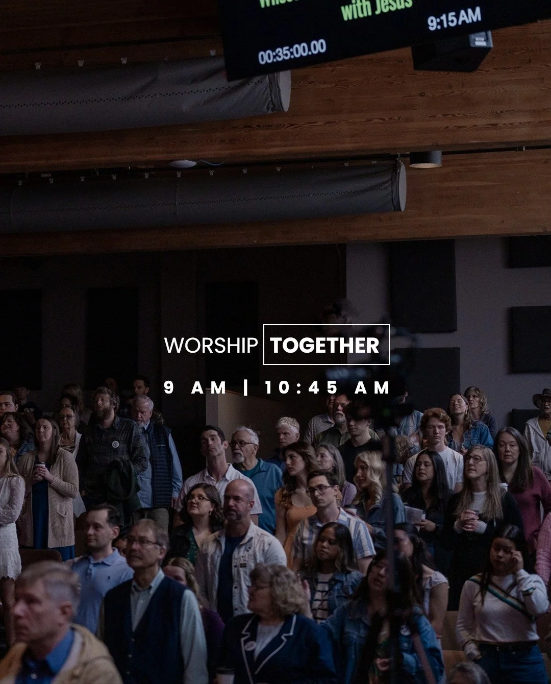 Who is excited to worship together this weekend?