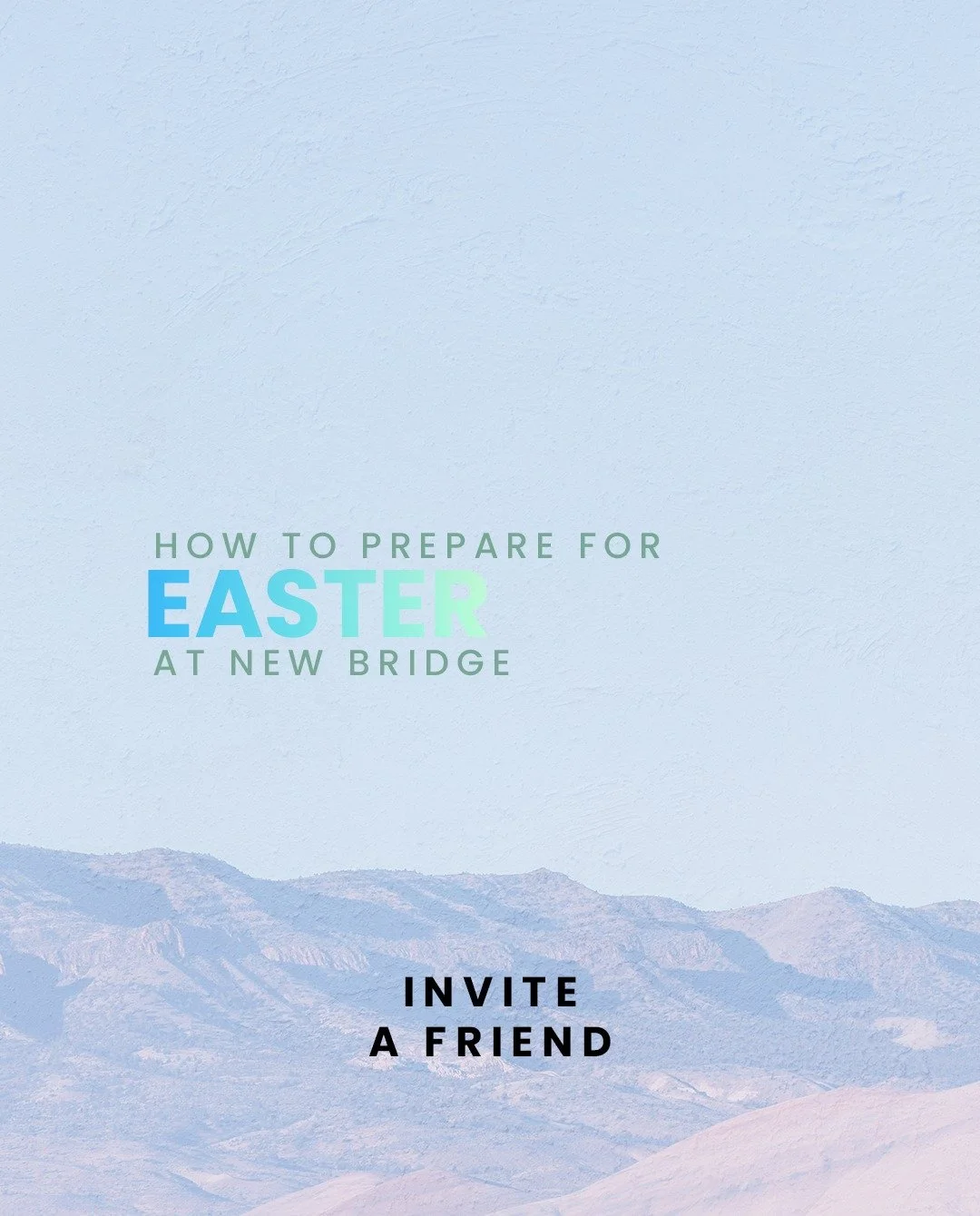 Who is God leading you to personally invite to an Easter service?