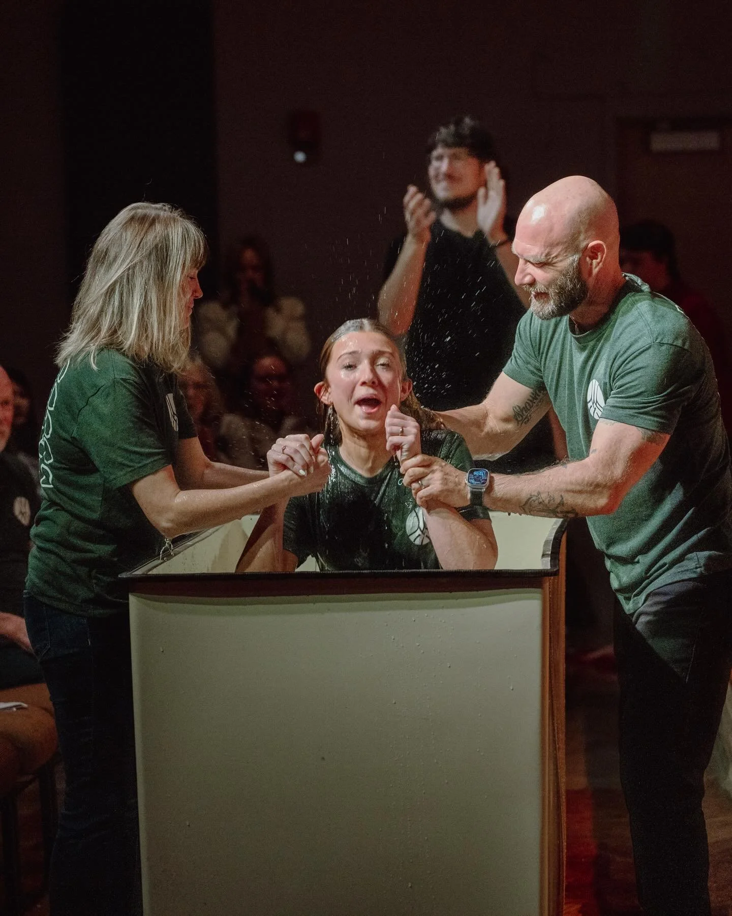 Interested in getting baptized? Or do you have questions about what it means? Register for our 44 minute informational meeting on Sunday, April 12th at 12:15 in Room 10:25 (across from the auditorium). Attending the class does not commit you to getti