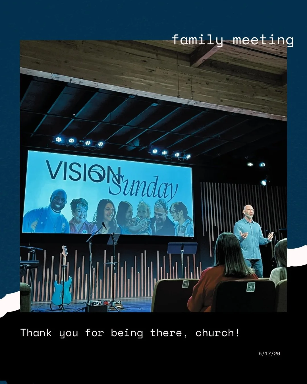 It was good to be together on this important Sunday! 
A lot was shared about our past, present, and future as a church, but our central aim is to follow God&rsquo;s leading - aligning ourselves with what the Spirit is already doing in and around us. 