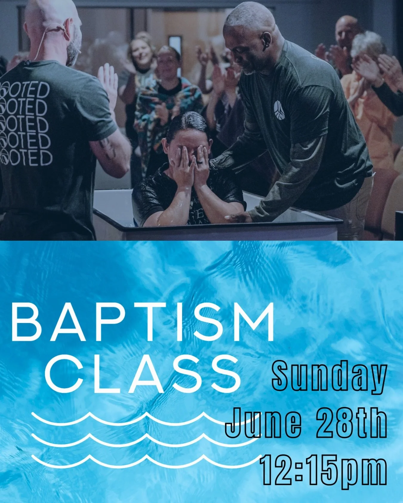 Here&rsquo;s another important date to save for those of you who are interested in baptism! Join us on Sunday, June 28th, at 12:15 PM in the 10:25 room to learn more and to ask questions. The class is not a requirement, but we wanted to be sure to of