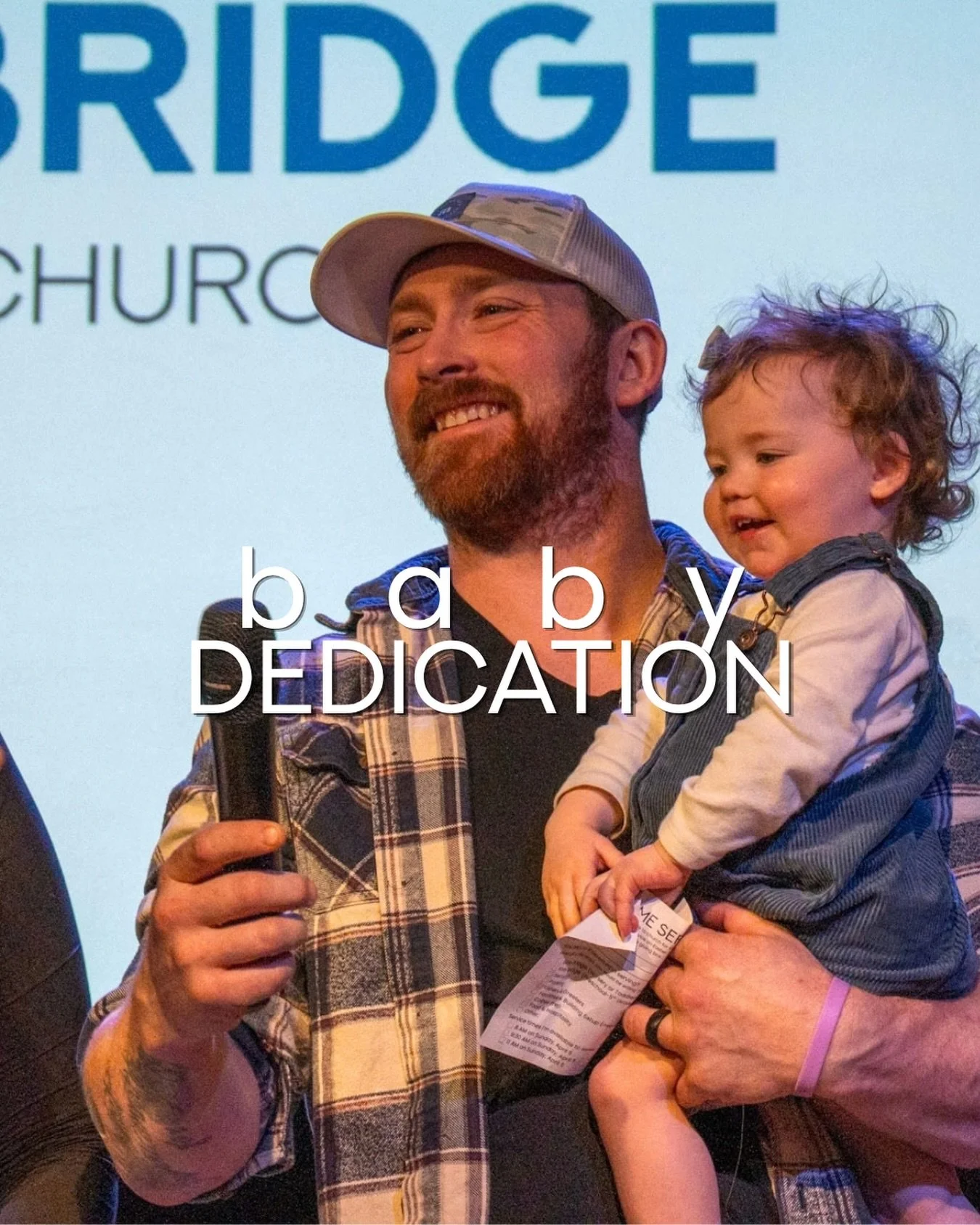 This Sunday, October 11th!
Baby Dedication is a special opportunity for parents to commit to raising their child in a Christ-centered home and church community, where they can grow to know, love, and follow Jesus. 
Join us during the 9 AM and 10:45 A