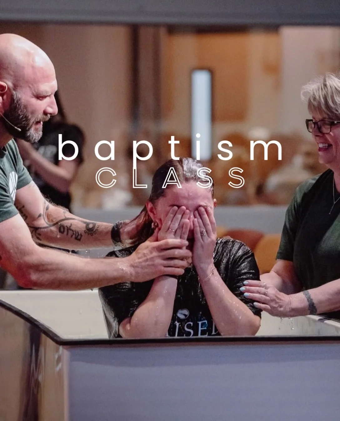 Join us Sunday, November 8, at 12:15 PM in the 10:25 Room to learn more about baptism and ask any questions you may have. 
Our next Baptism Celebration will be November 22.
The class is not required, but we encourage anyone considering baptism to att