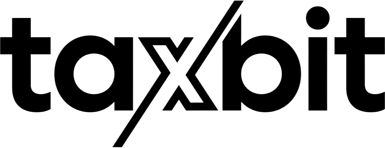Black and white logo with the word "tux/bit" in lowercase, split by a diagonal slash.
