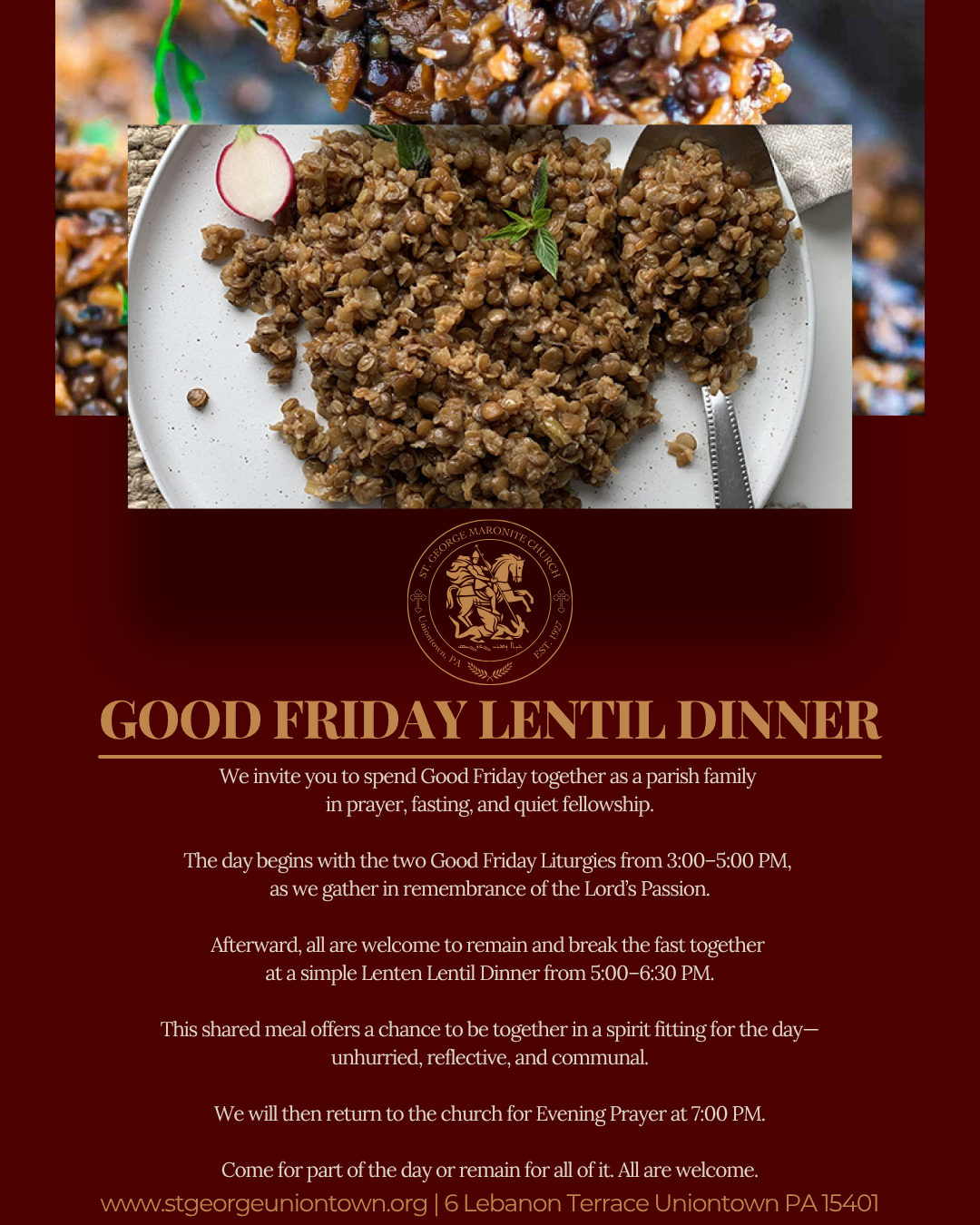 Lentil Dinner