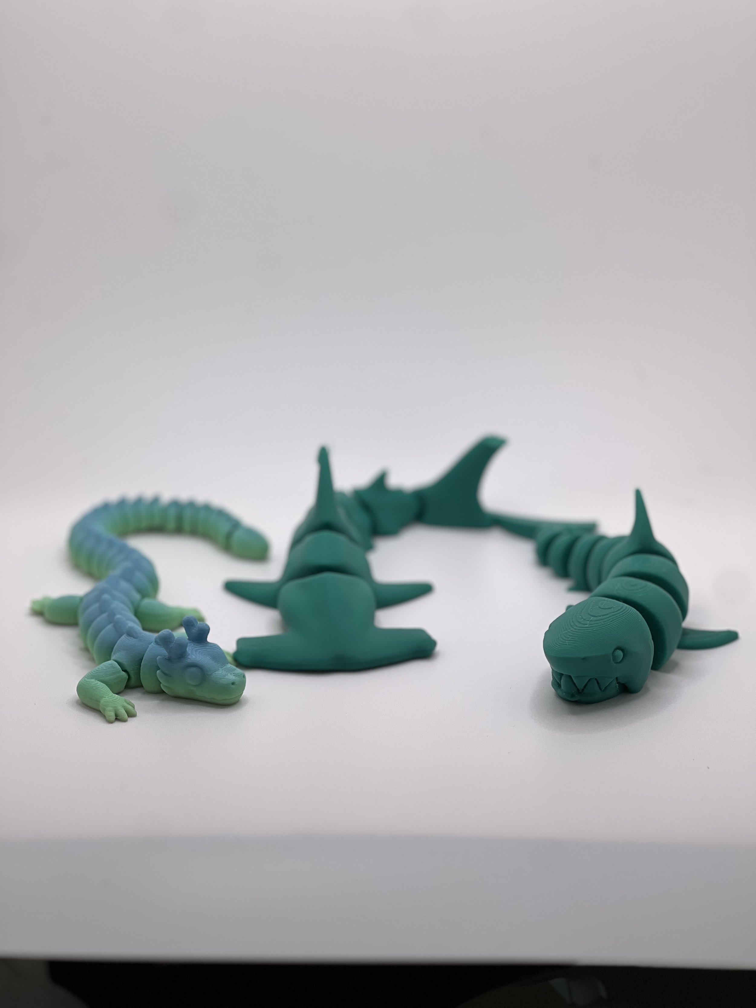 2 Medium Pack 3-D Printed Toys
