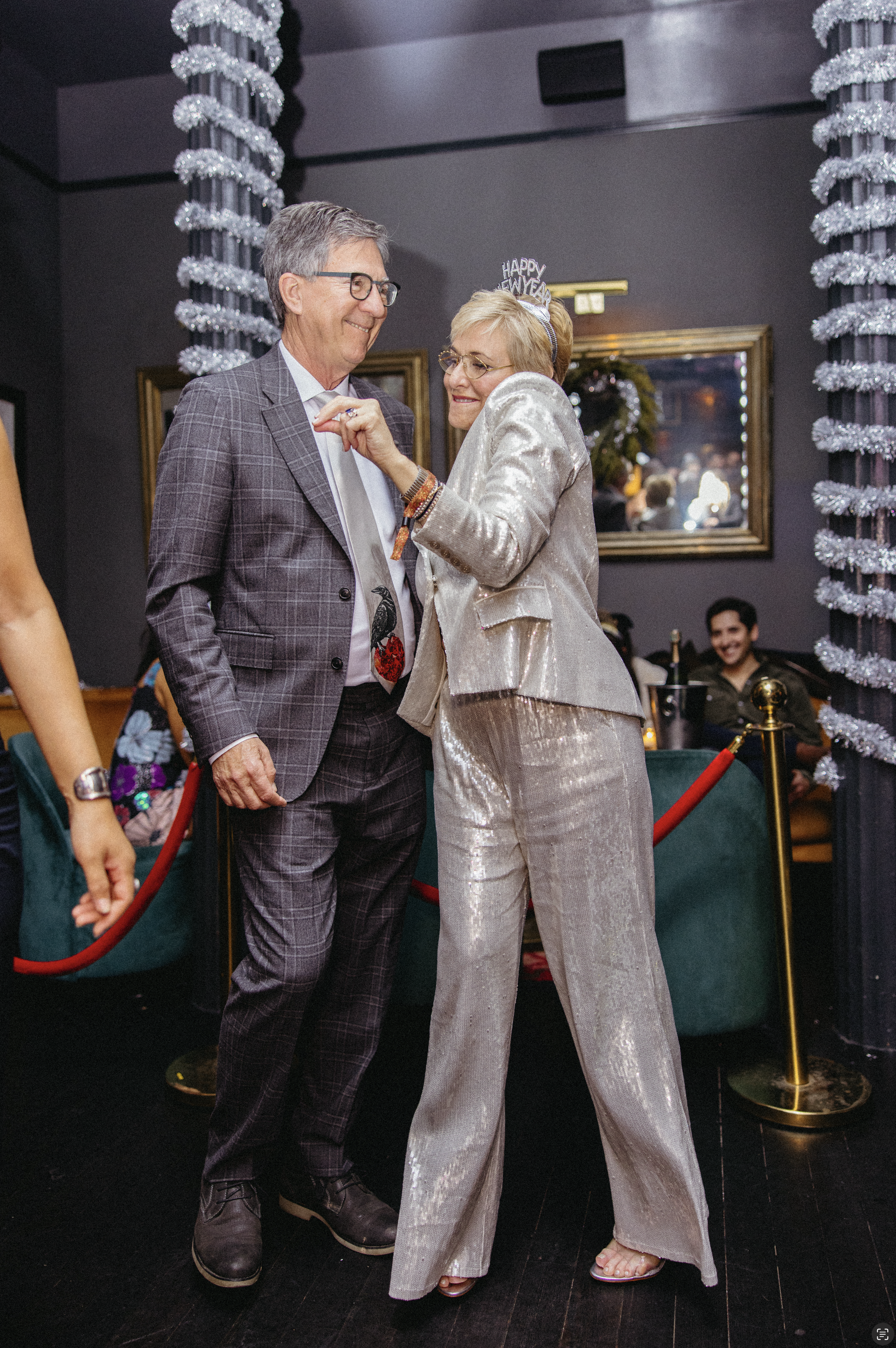 Guests at a New Years Eve Party dancing together