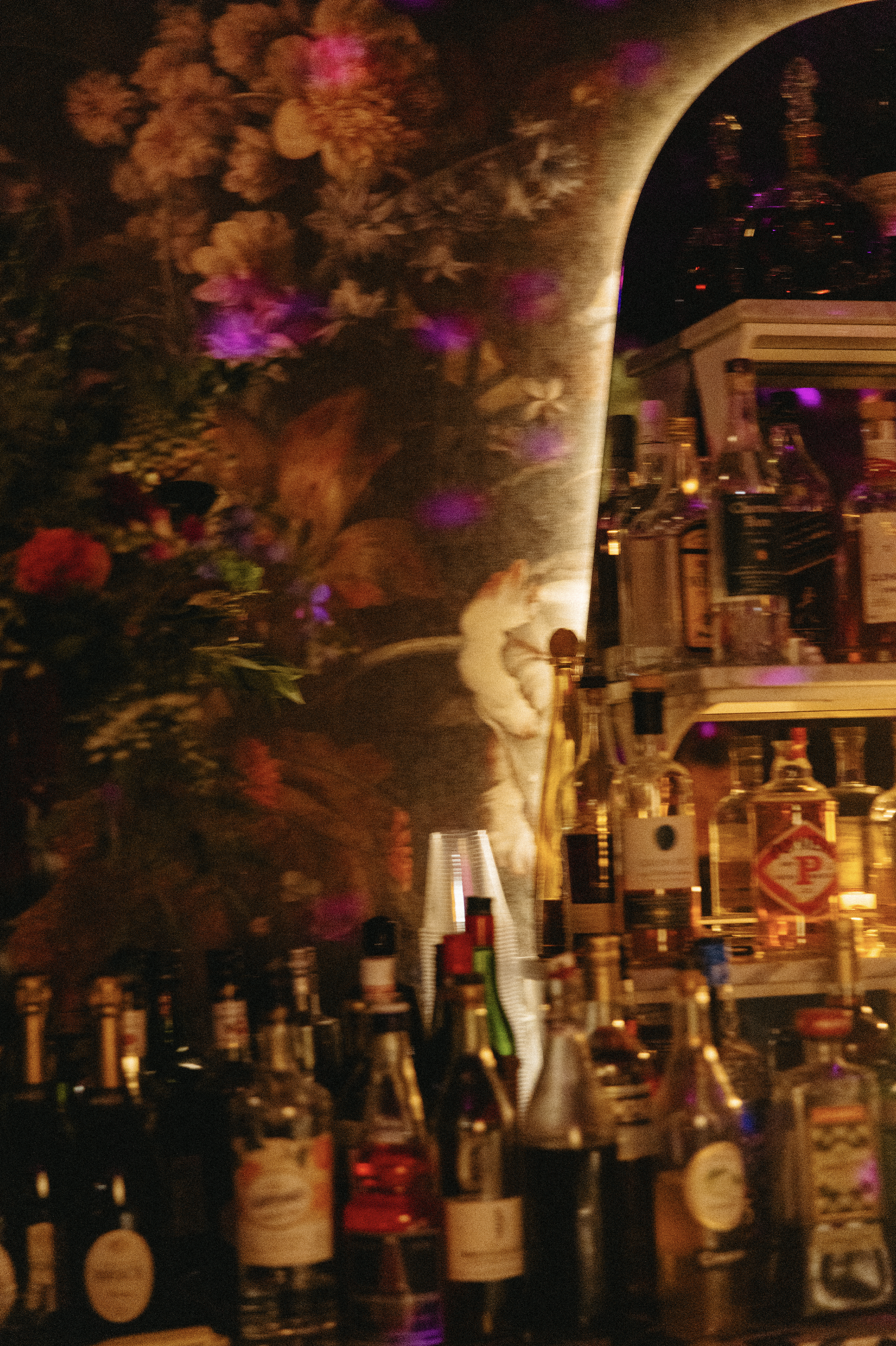 Bar in the Chapel Club at Hotel Saint Vincent