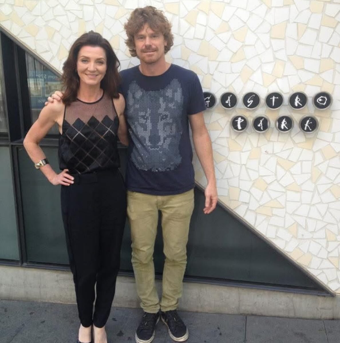 I was looking back on some old restaurant footage and came across this pic with lady Stark for our 2nd or maybe 3rd ( can&rsquo;t remember ) Game of Thrones launches. 
The wolf t shirt was a complete coincidence ( thanks universe 🫶🏽) 

I remember w