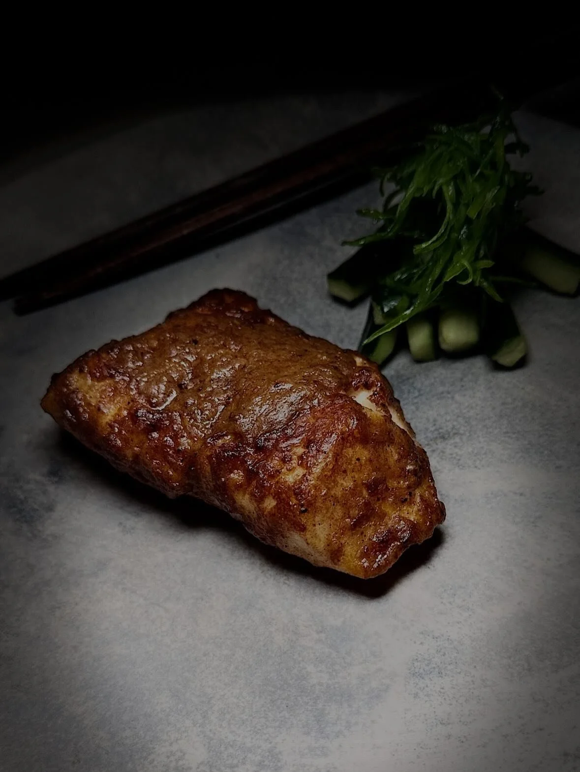 Toothfish Satay 

#highlyrecommend @smile.catering