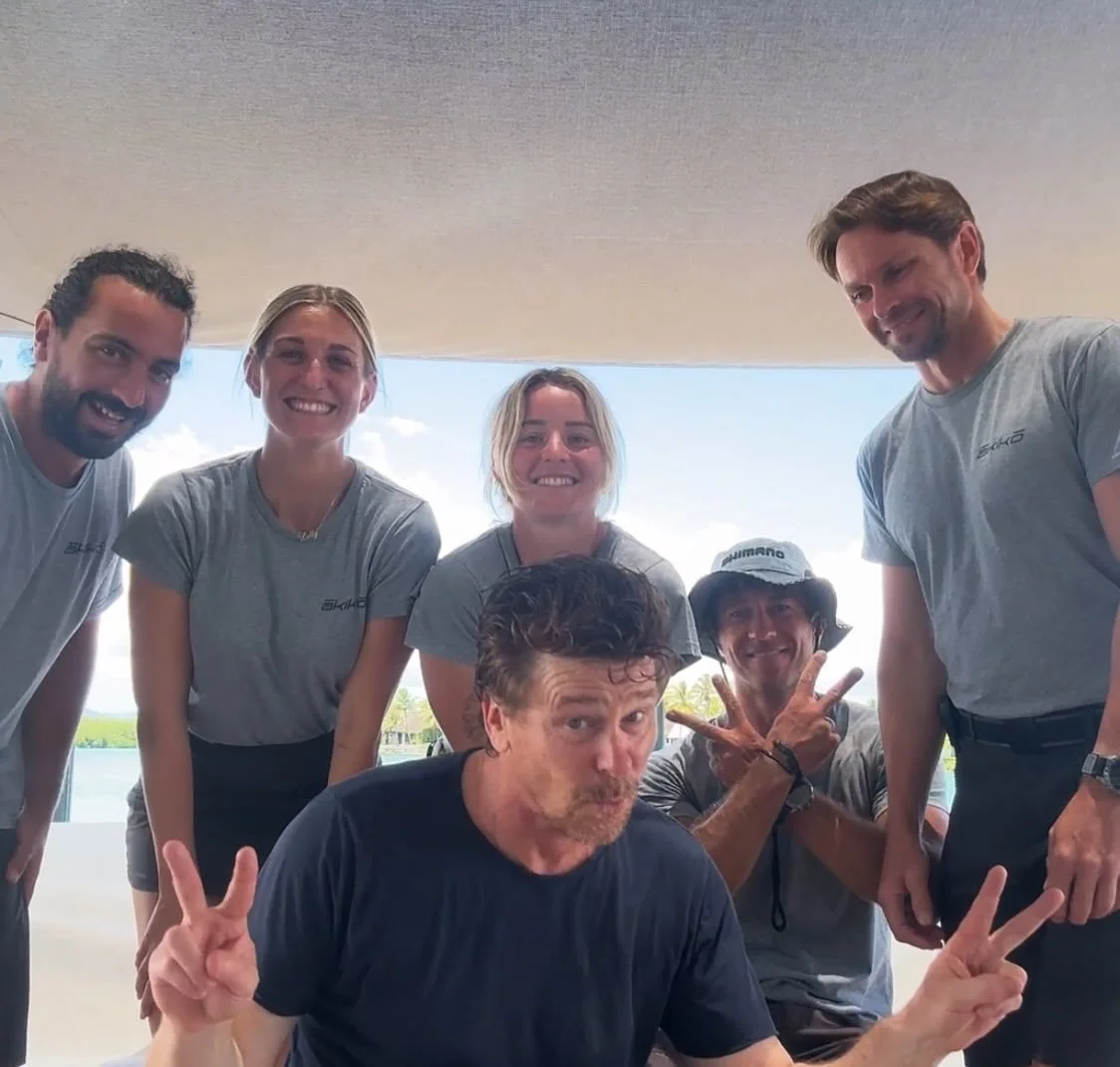 What a crew 😍🤩 thank you for having me guys 🫶🏽
Such an amazing week exploring part of the stunning Fiji islands 🌴 and to the amazing clients, thanks for your trust and letting me go for it 🙏🏽 it&rsquo;s been a total pleasure ☺️

🥂

#fiji #tro