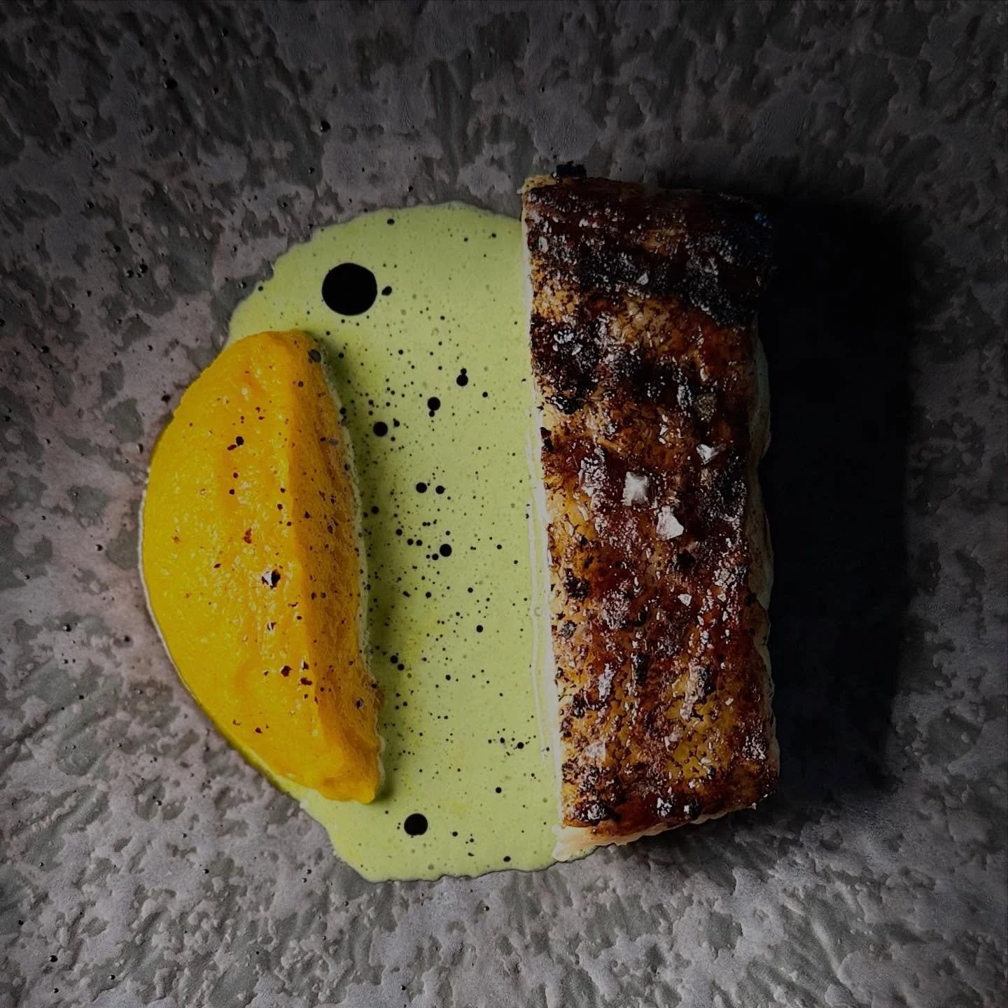 BBQ Coral Trout
Carrot
Sudachi
Coconut
Charcoal

#sublime #balance