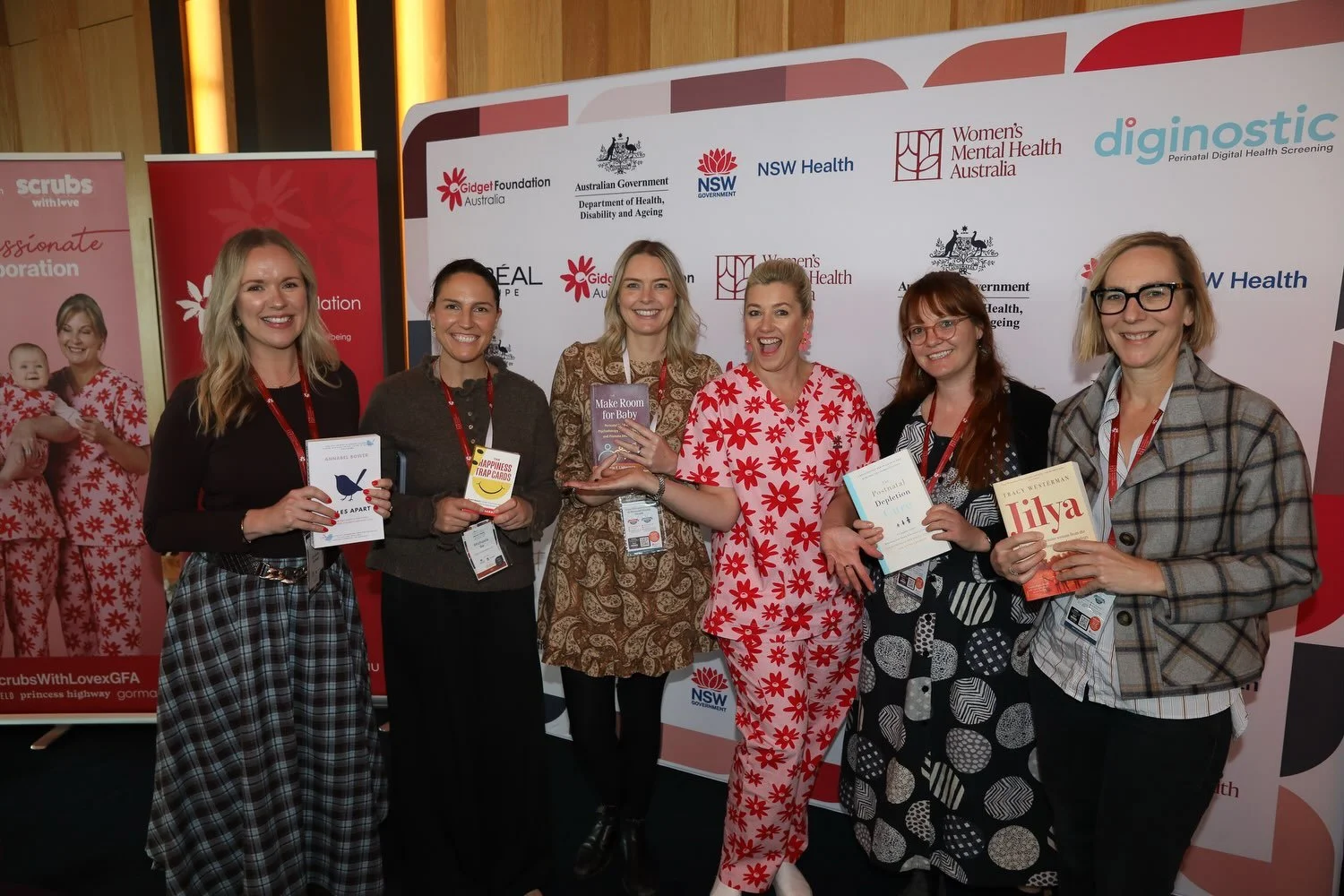 Throwback to the @gidgetfoundation Perinatal conference. Sophie had the good luck of winning the book &lsquo;Make Room for Baby by Alicia Lieberman a must read and guide for clinician&rsquo;s working in the perinatal space. Also a shoutout to @arabel