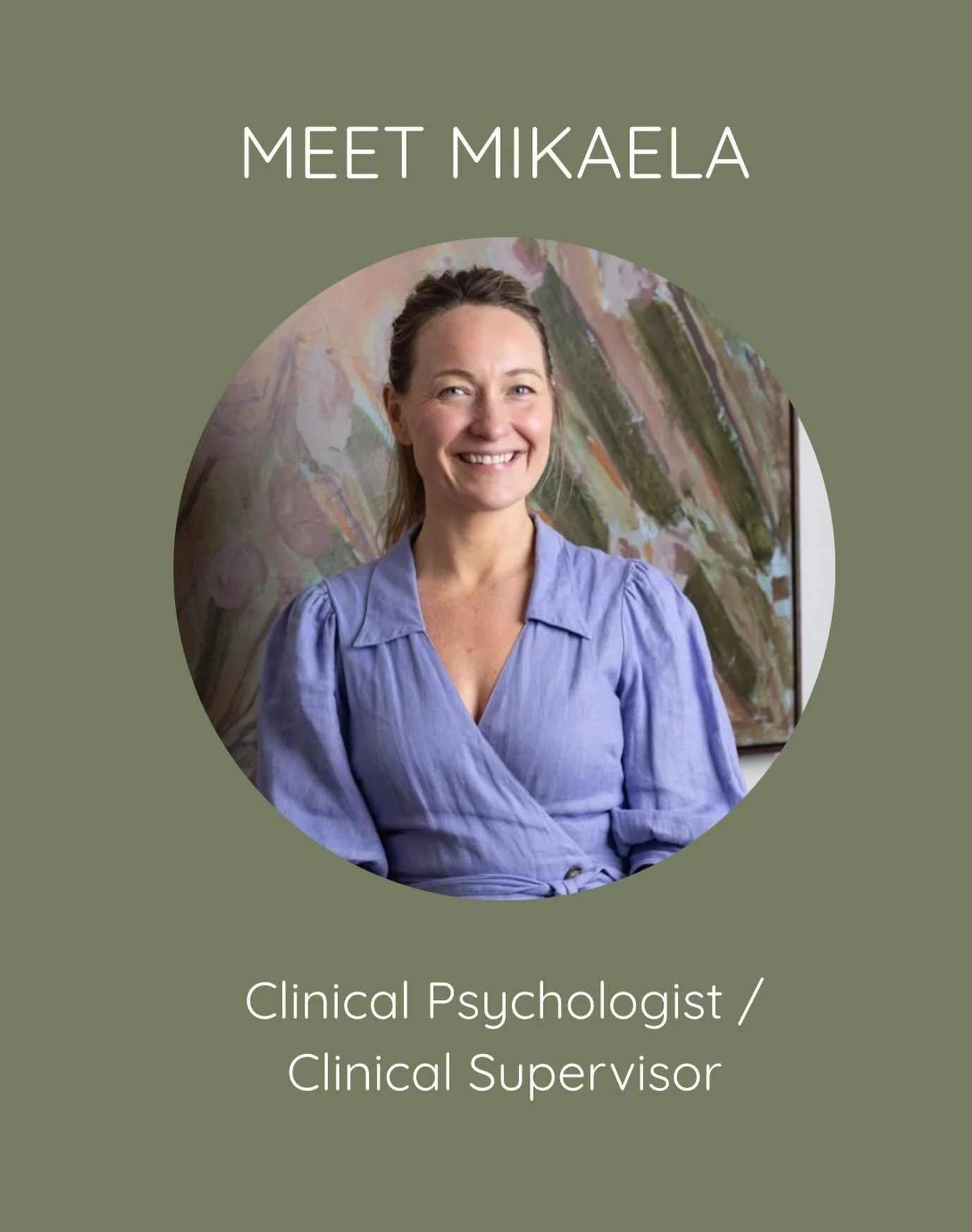 Mikaela understands that becoming a parent can be both deeply rewarding and unexpectedly challenging. She recognises that the transition to parenthood can be experienced differently by mothers and fathers, shaped by gender, relationships, identity, e