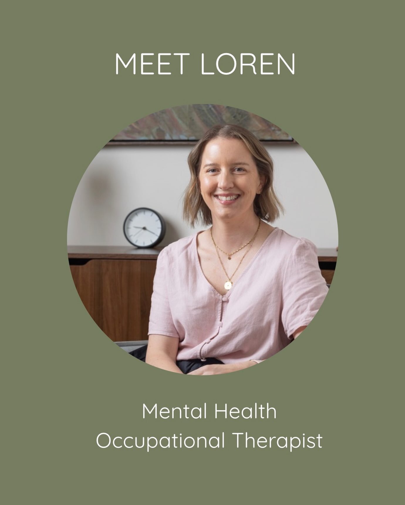 Loren is passionate about helping parents understand their child&rsquo;s development, sensory and emotional needs, and finding practical ways to support their family&rsquo;s wellbeing. She is an Occupational Therapist with over 11 years of experience