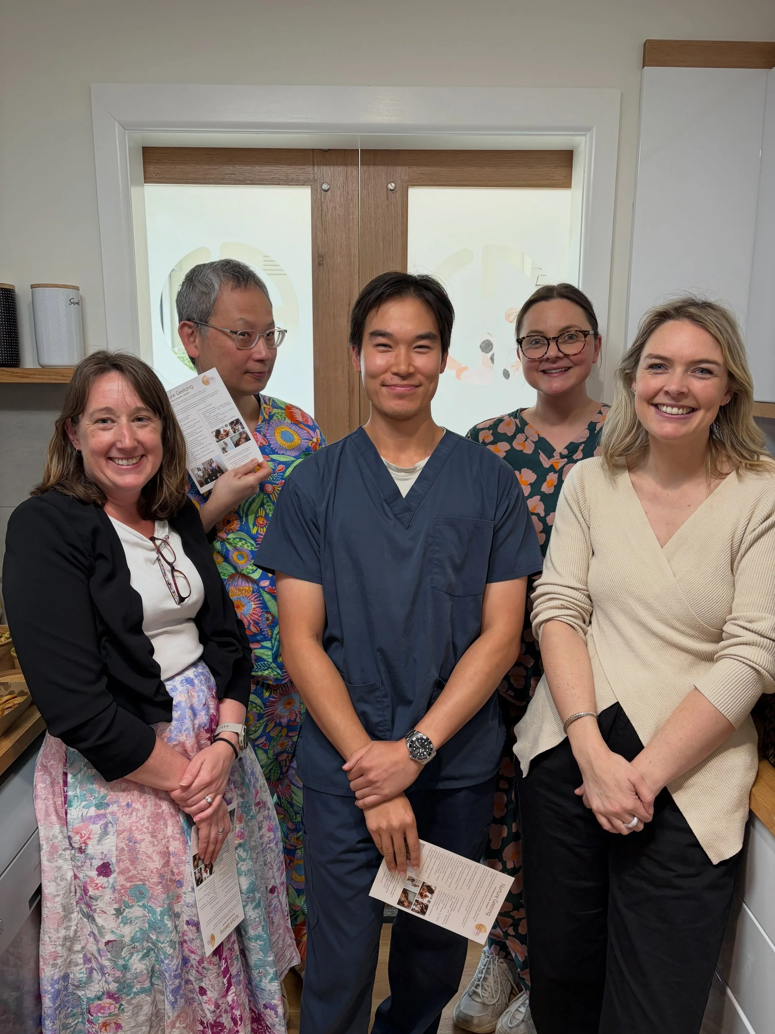 Had the absolute pleasure to visit @familydoctorshighton today to speak about all things Nurture Geelong and how we can create referral pathways for their clients. Love visiting other local professionals and getting the chance to see their beautiful 