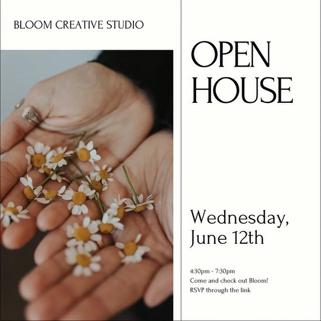 Sharing an open invitation to Bloom&rsquo;s official open house feels surreal. She is almost ready and I&rsquo;d love for you to come and see her for yourself!

Rsvp can be found in the link within bio🌷