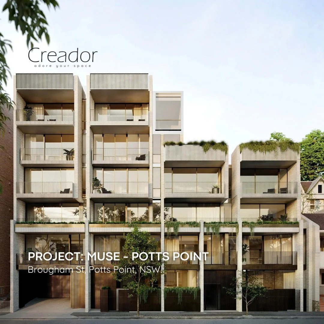 🎉 𝙋𝙧𝙤𝙟𝙚𝙘𝙩 𝘼𝙬𝙖𝙧𝙙𝙚𝙙: Muse &ndash; Potts Point

We&rsquo;re proud to announce that Creador has been appointed as the joinery supplier and installer for Muse, an elegant collection of residences redefining luxury living in Potts Point, NSW