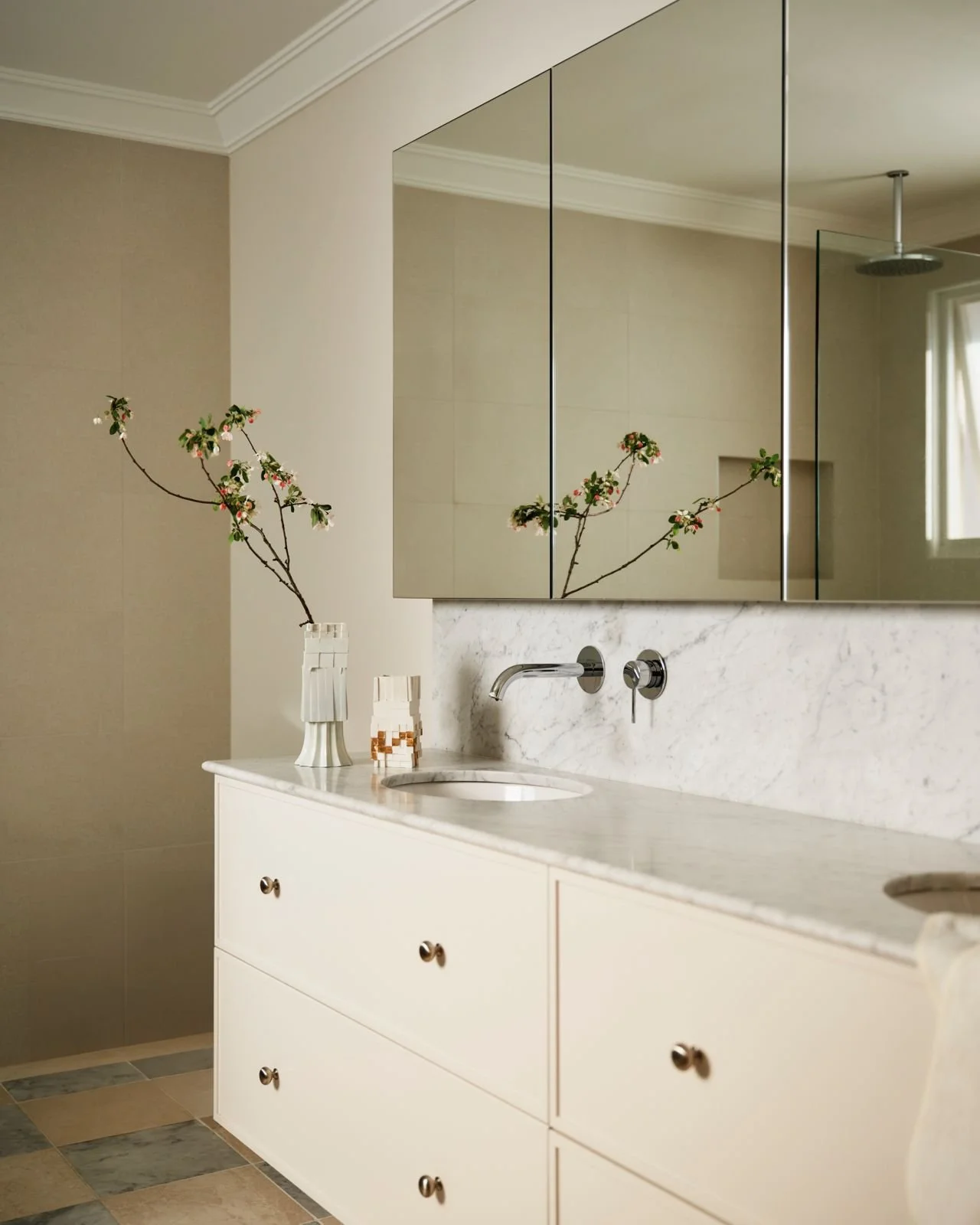 PG Interior Studio Kingsford Project bathroom sink