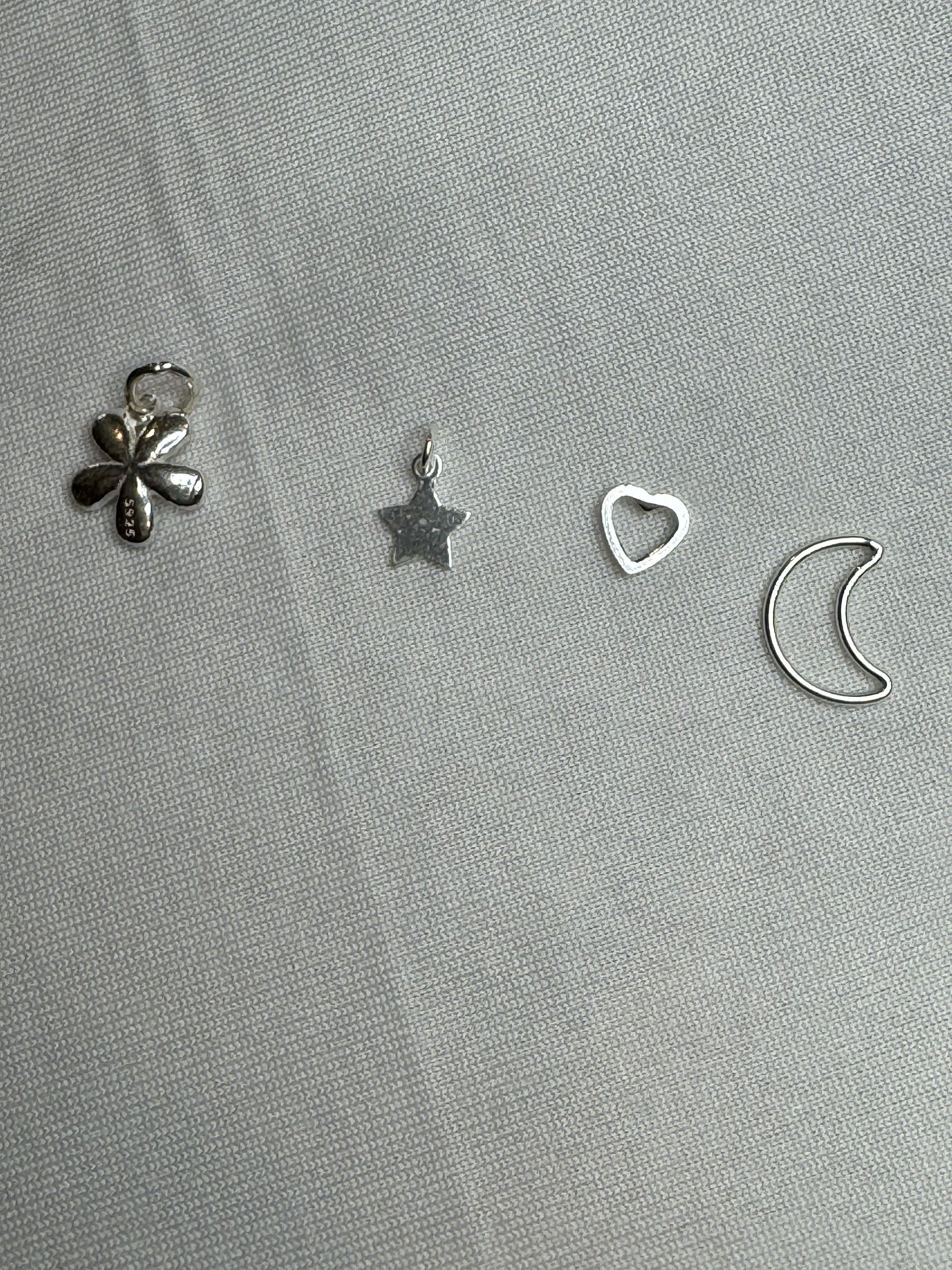 Silver .925 Charms and Connector