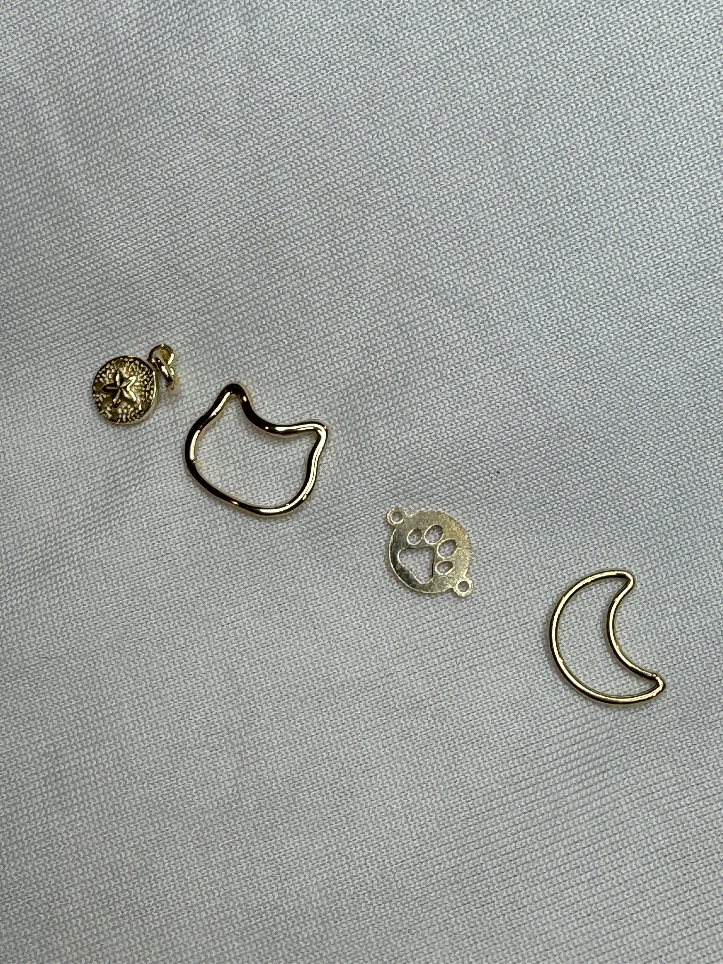 Gold Filled Connector & Charm