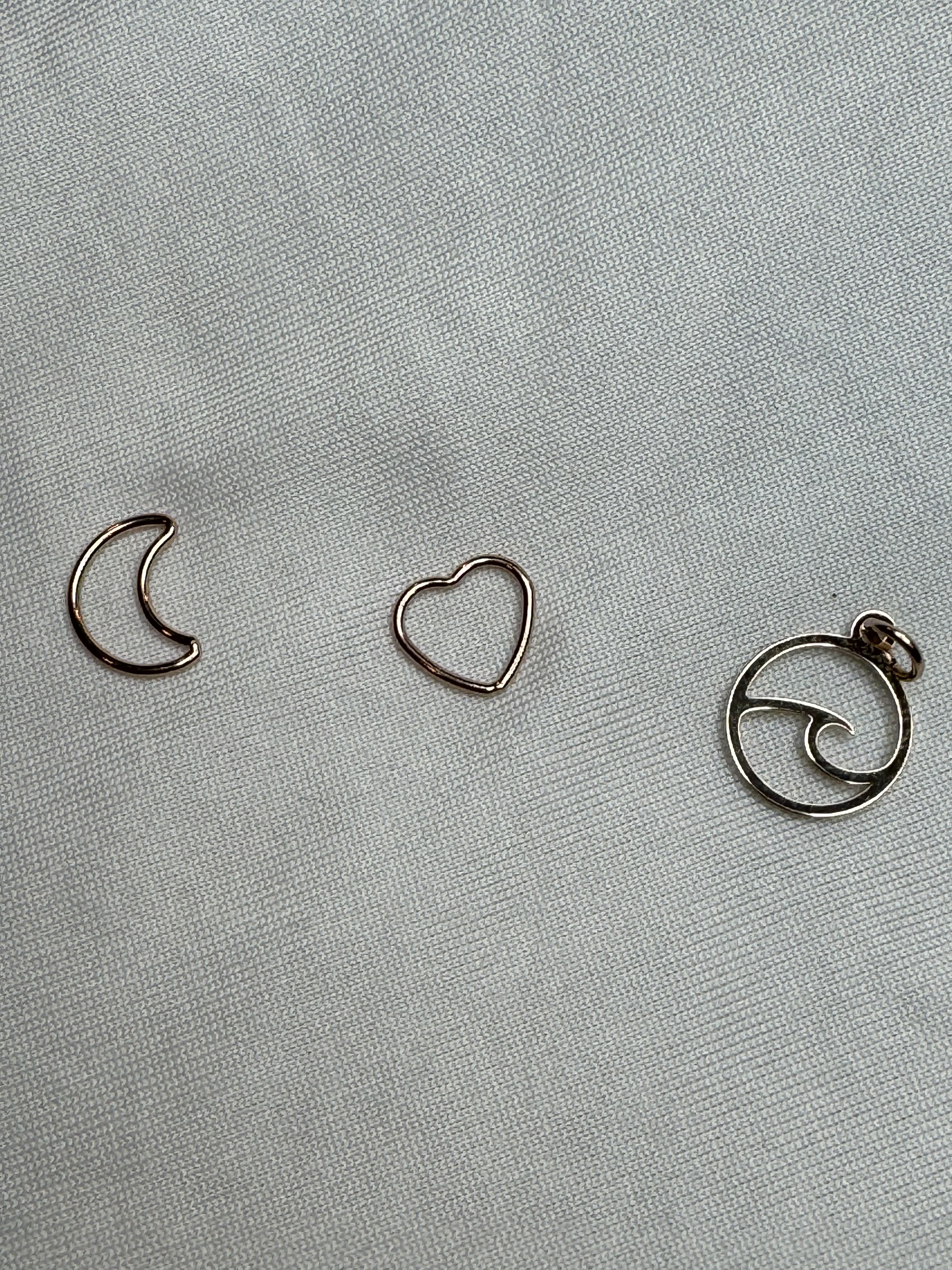 Gold Filled Connector & Charm