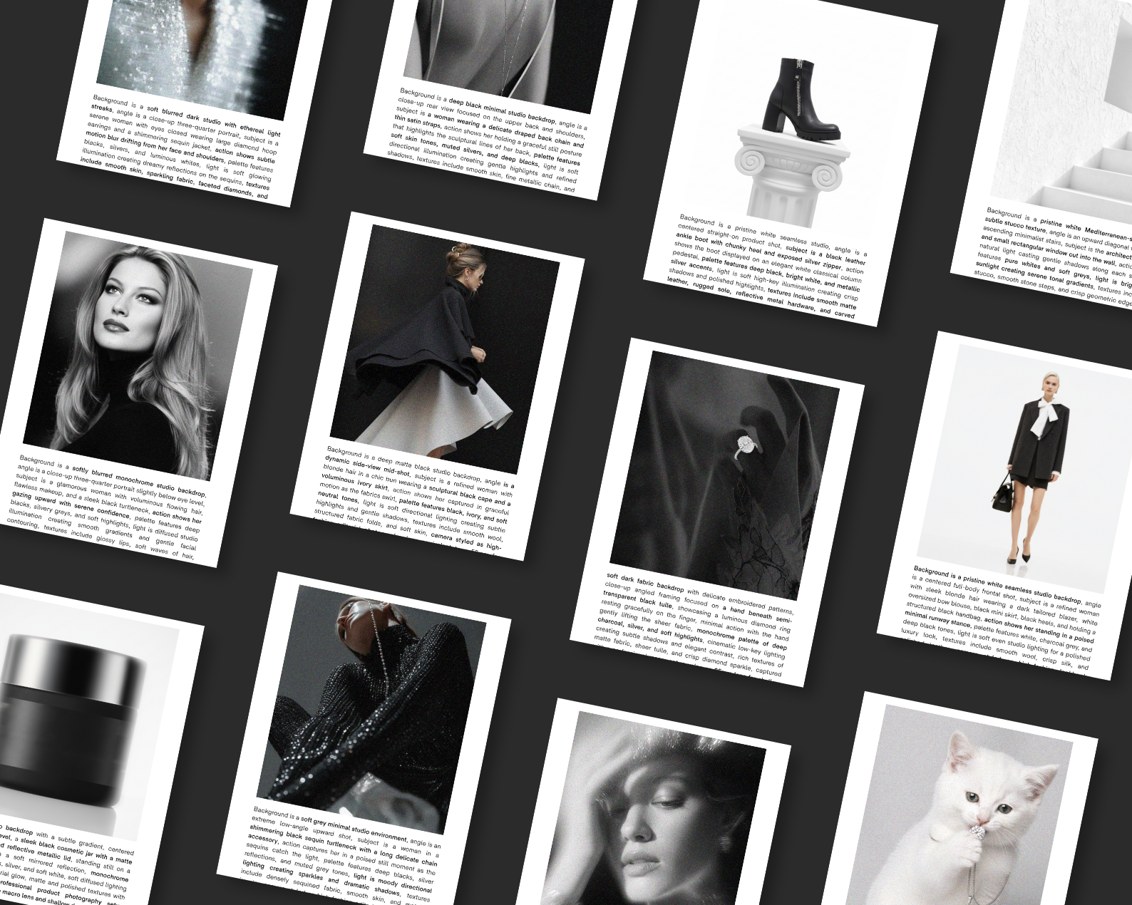 BLACK AND WHITE MIDJOURNEY PROMPT GUIDE