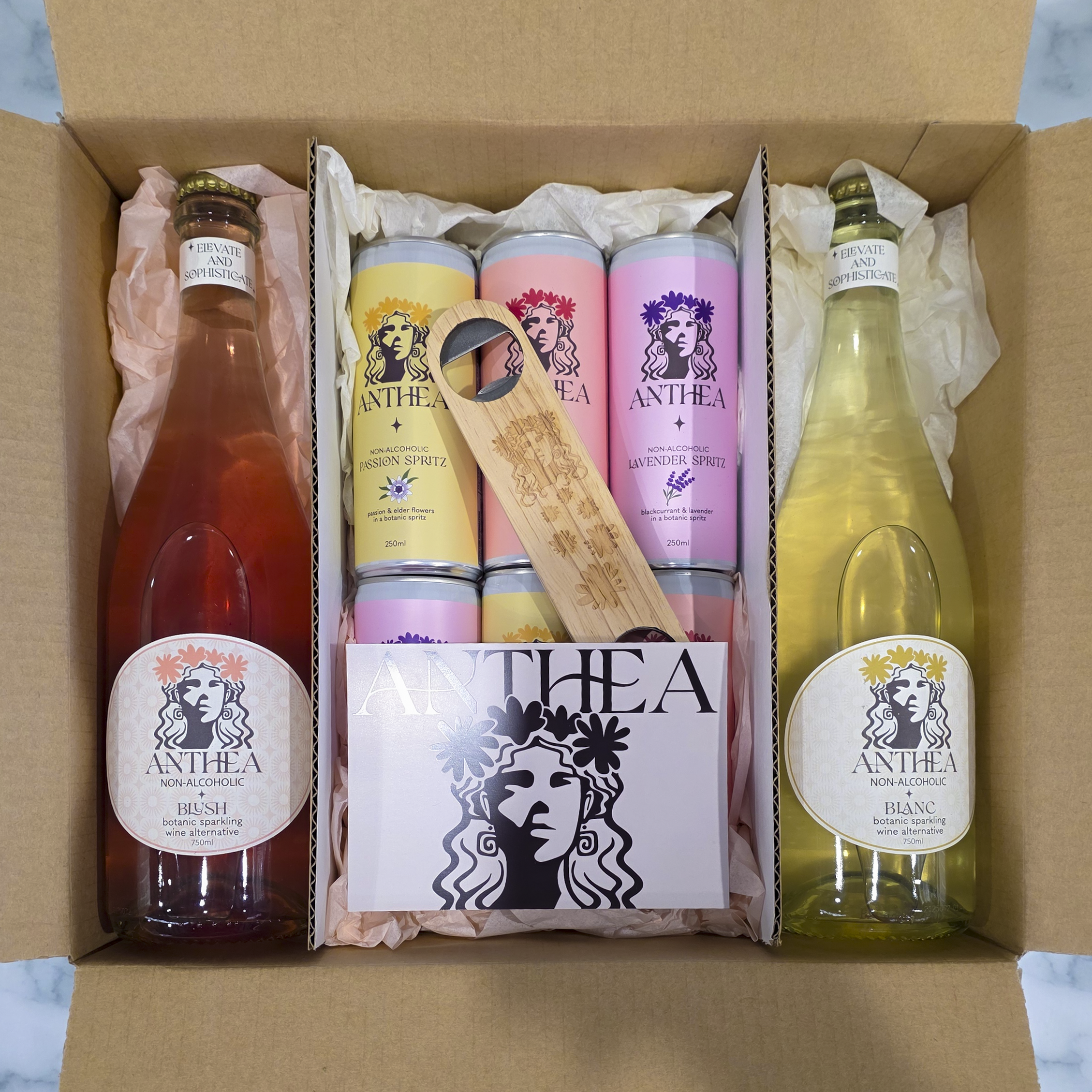 Anthea Blanc Botanic Spritz 750ml x6 — Anthea Non Alcoholic