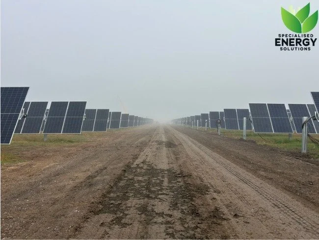 🌞 Even on the foggiest mornings, the future remains clear.. clean energy is the way forward.

At Specialised Energy Solutions, we&rsquo;re proud to be on the ground leading and supporting the delivery of utility-scale solar projects that power Austr