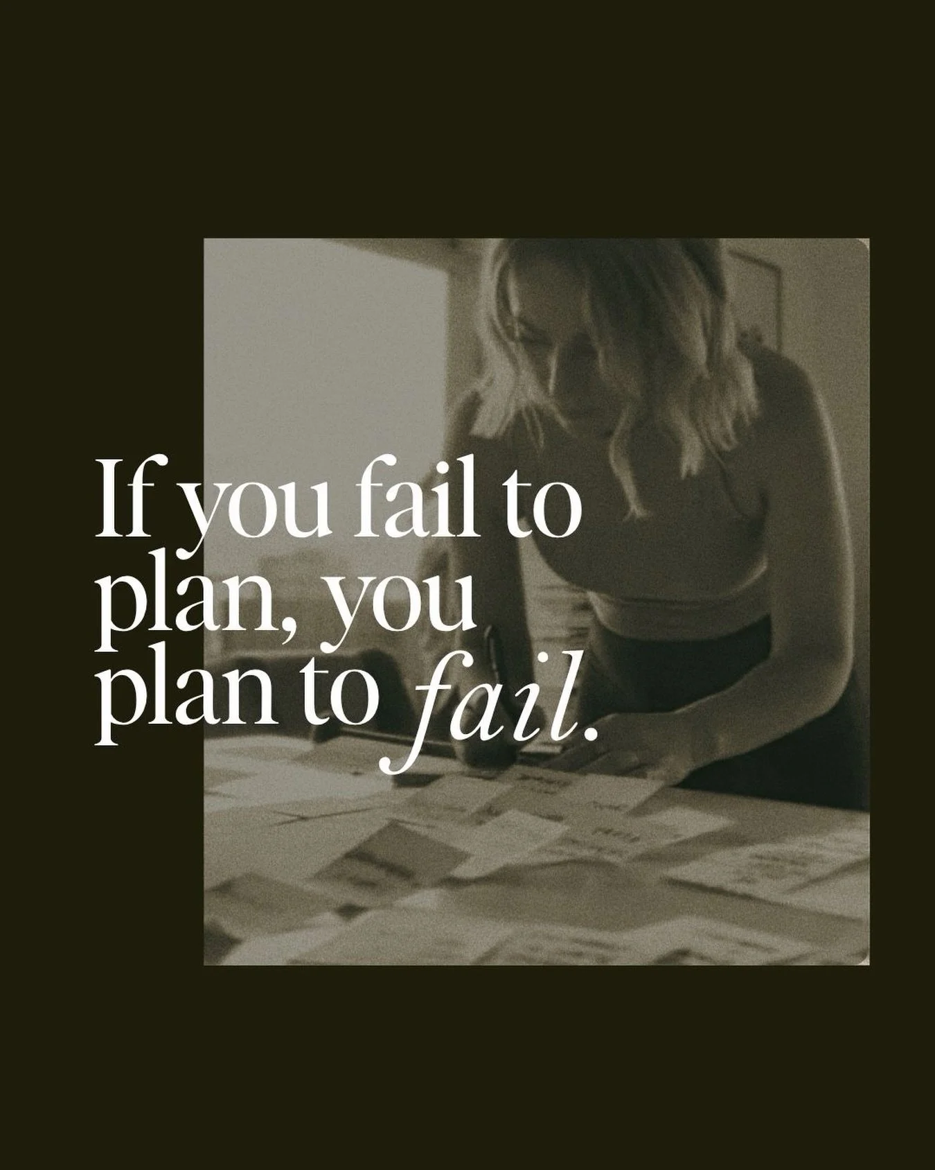 If you fail to plan, you plan to fail. 📐

I learned this as an interior designer - you don&rsquo;t just start building. You get the brief, plan the layouts, design the the flow &amp; the function, before a single wall goes up.

Turns out the exact s