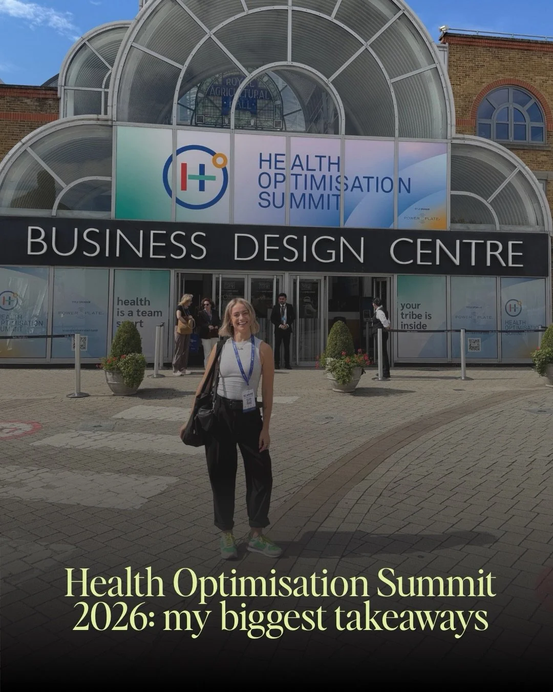 Last weekend I spent two days at the @healthoptimisationsummit, and here&rsquo;s what stuck with me most. 🧠✨

@beargrylls on leadership and fear. Louise Newson @menopause_doctor on hormones and why we&rsquo;re still under-treating women. @drjudithjo