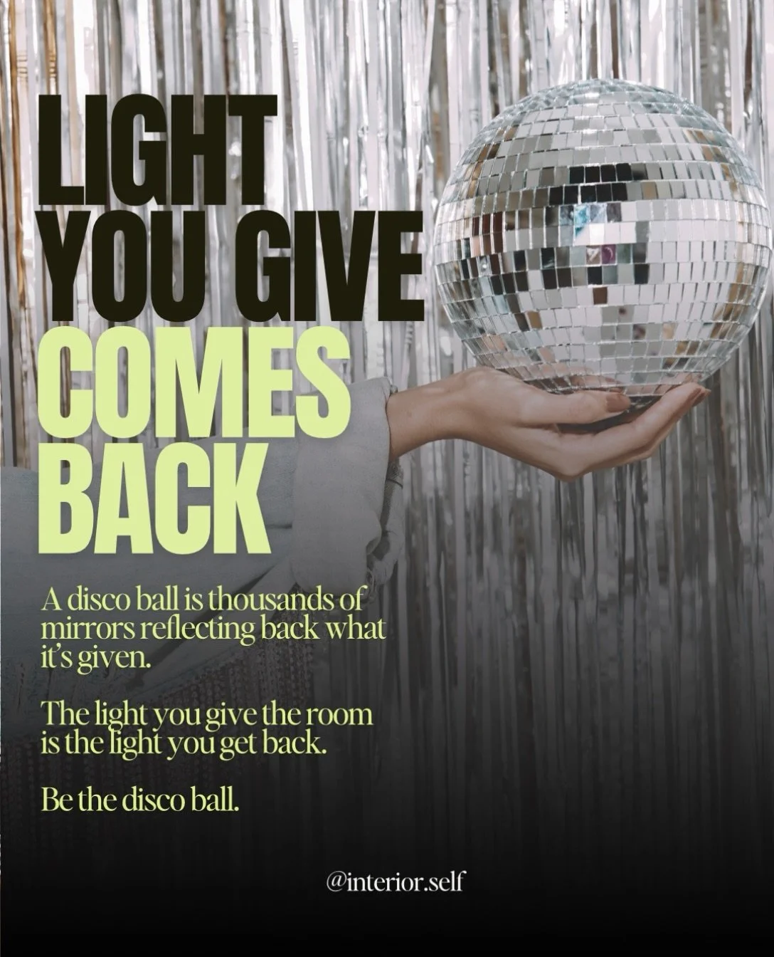 I&rsquo;ve spent a lot of time on dance floors, and I&rsquo;ve noticed the same thing every time.

When someone walks in and brings light, with a smile, an open heart or a bit of silliness, the whole room tends to lift. Energy is contagious, in the b