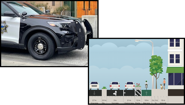 This or that? Policing vs. street design