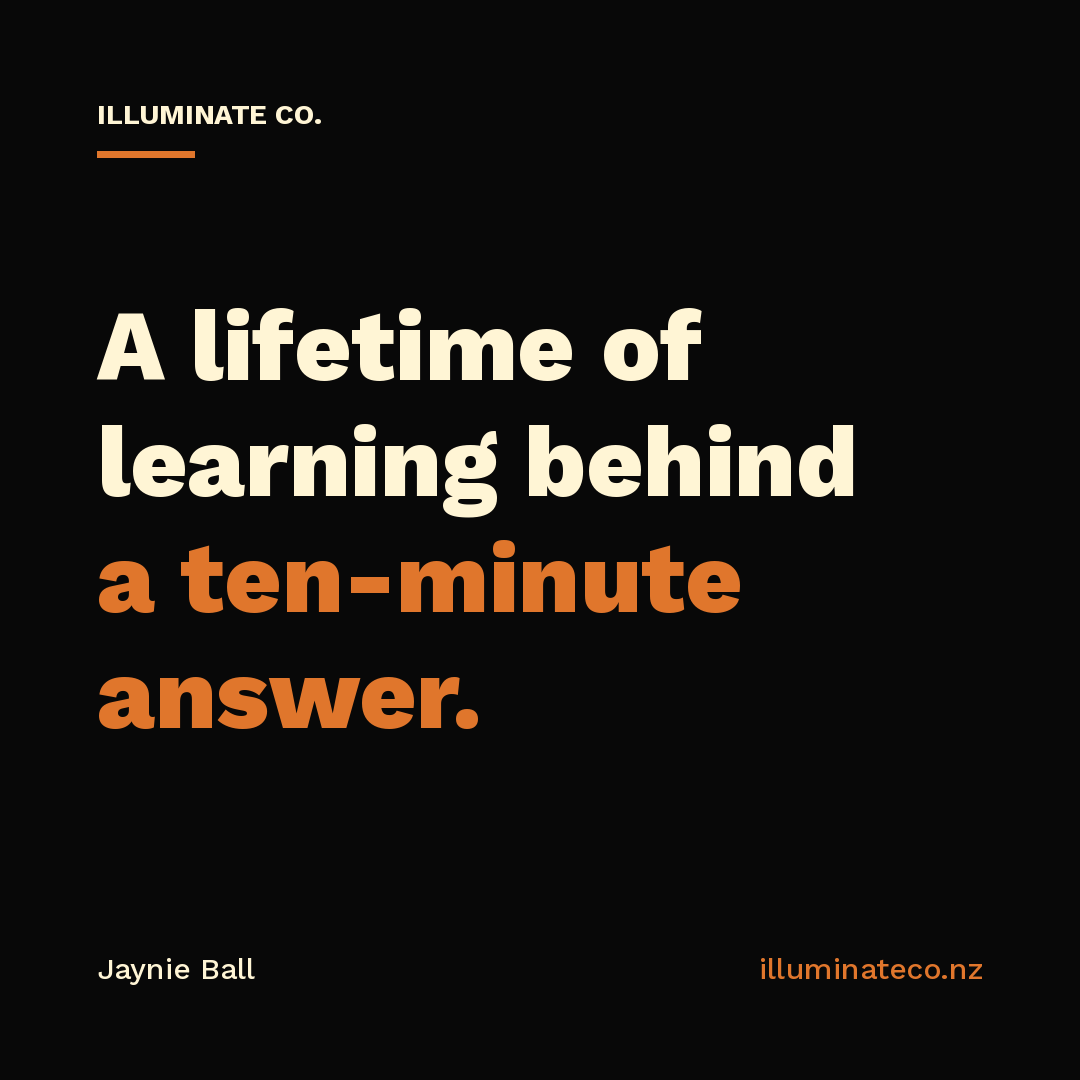 The ten-minute answer