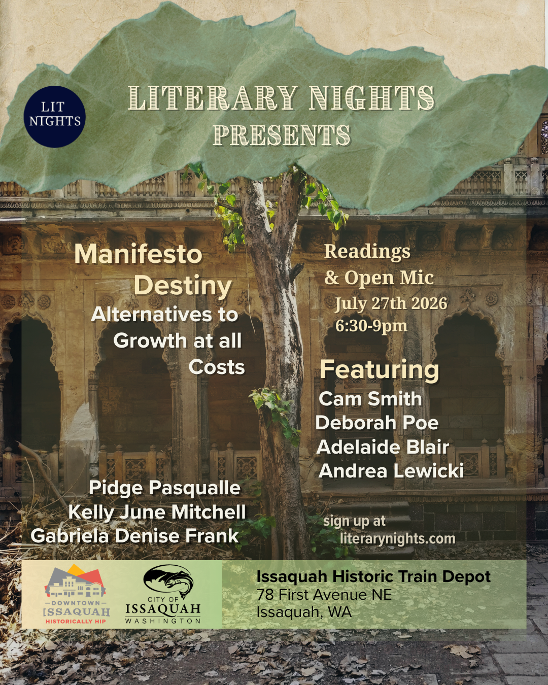 Featuring Cam Smith, Deborah Poe, Adelaide Blair, and Andrewa Lewicki