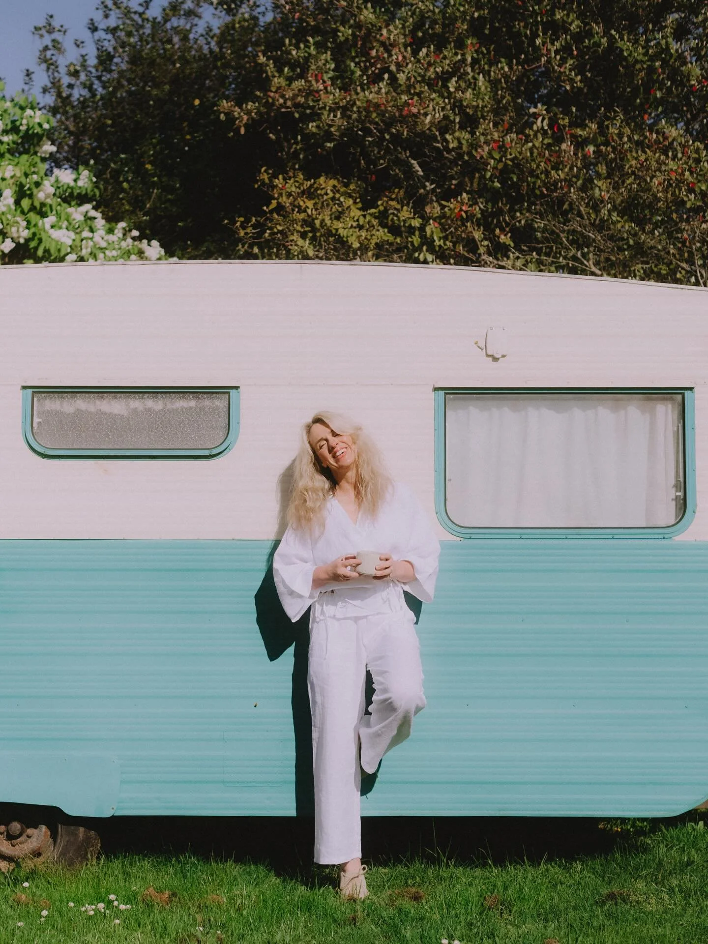 Moments soaking up spring sunshine with @flockhartjodi πΈπΈπβ¨πΌ