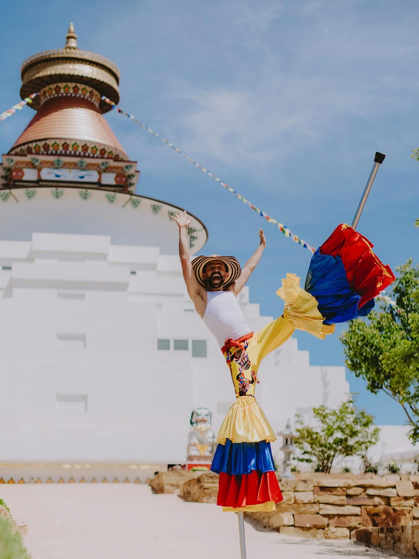 @greatstupabendigo Vegecareian festival highlights today ✨ Cooking demos, pet blessings and lots of other activities on the go in the sunshine! ☀️