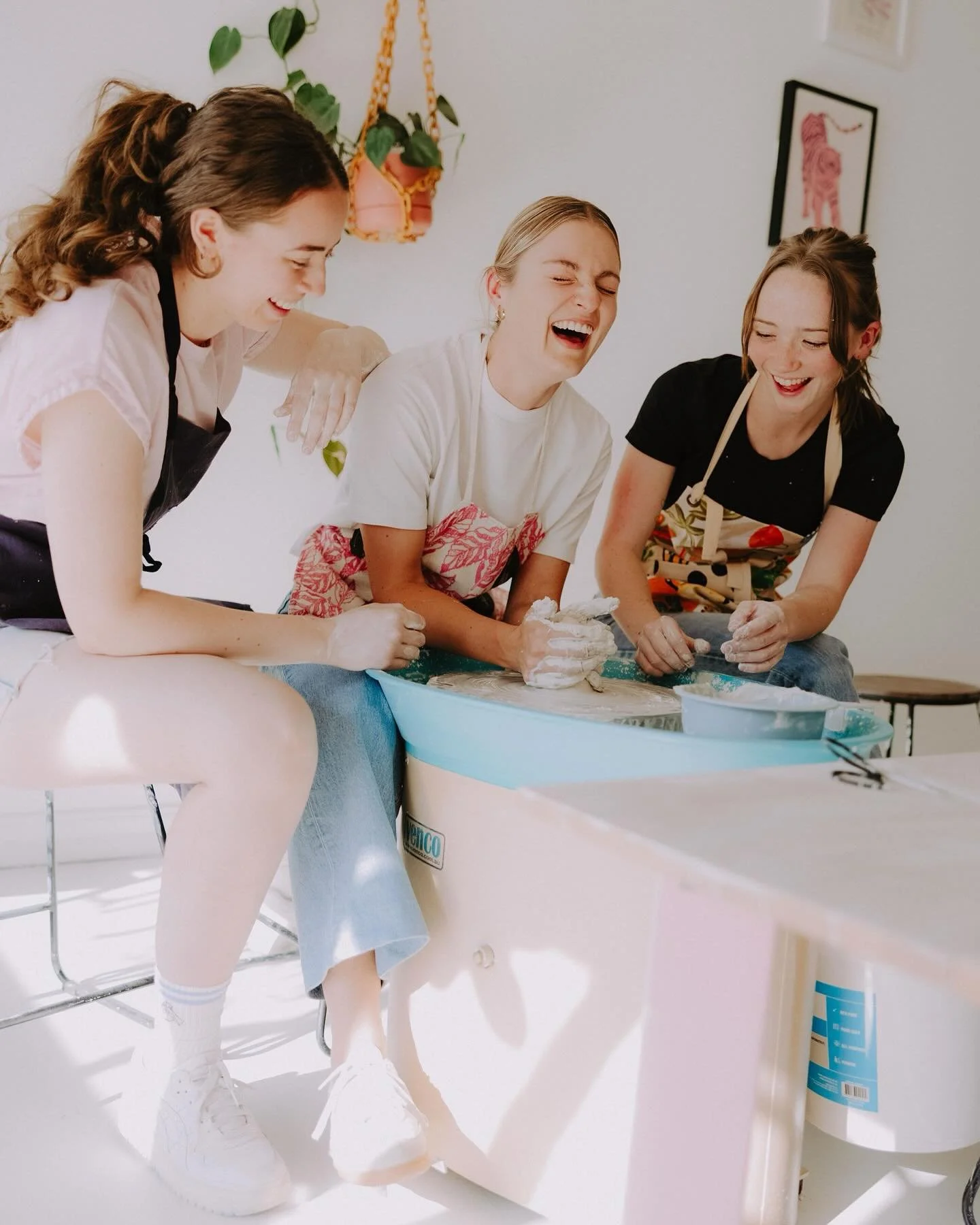 From not posting for a month to two posts in a day.. who is she 😂

Getting playful at @clayful.pottery 💕🍯✨ (aka. One of my favourite spaces // places)