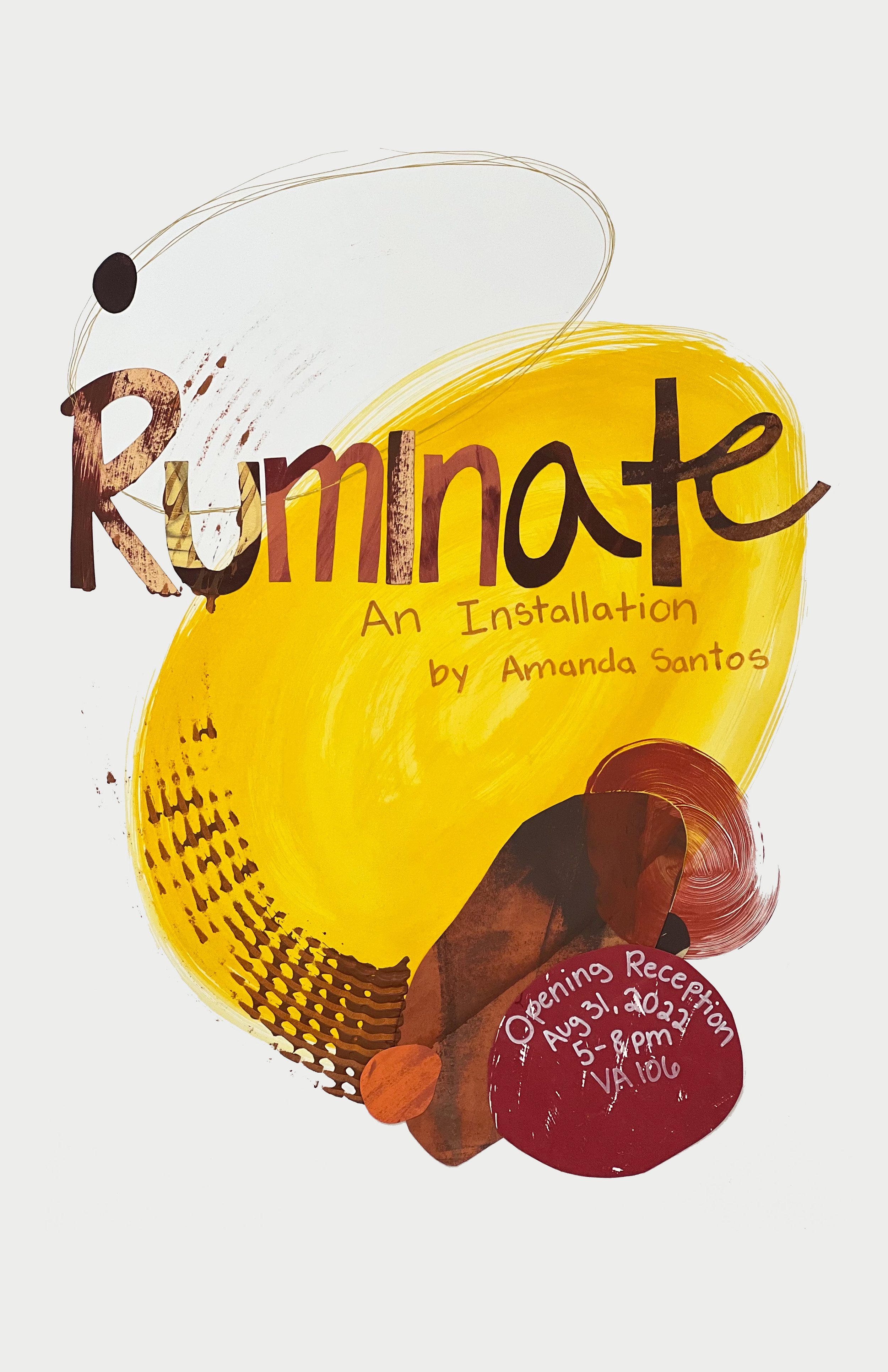 Instillation view of completed series 