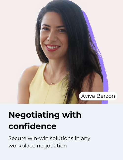 Negotiating with Confidence