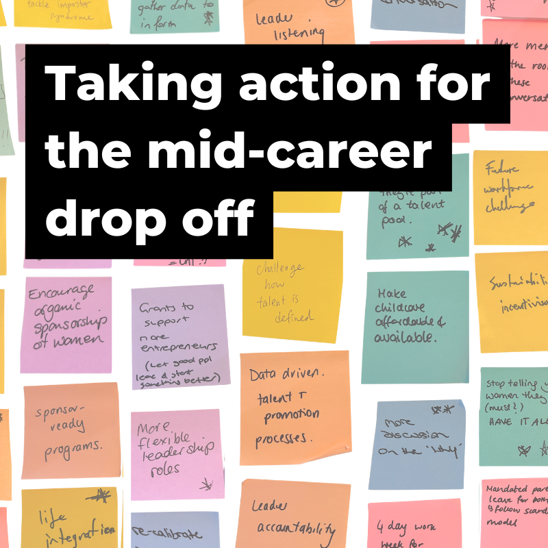 Why Women Drop Off at Mid-Career And the Actions That Actually Work