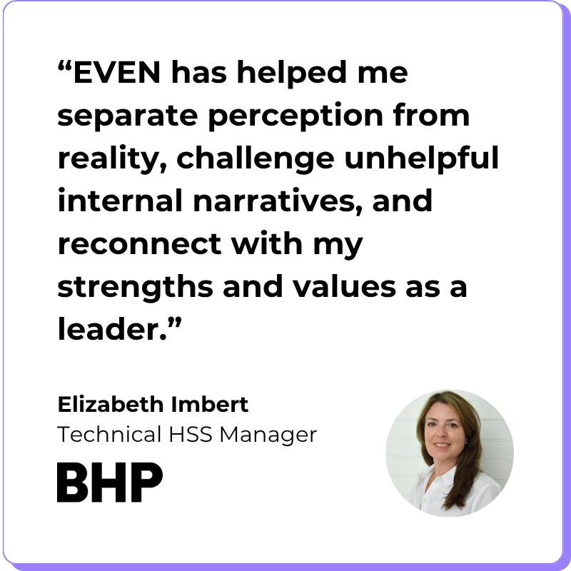 EVEN Member Story: How EVEN membership helped Elizabeth become a more intentional leader