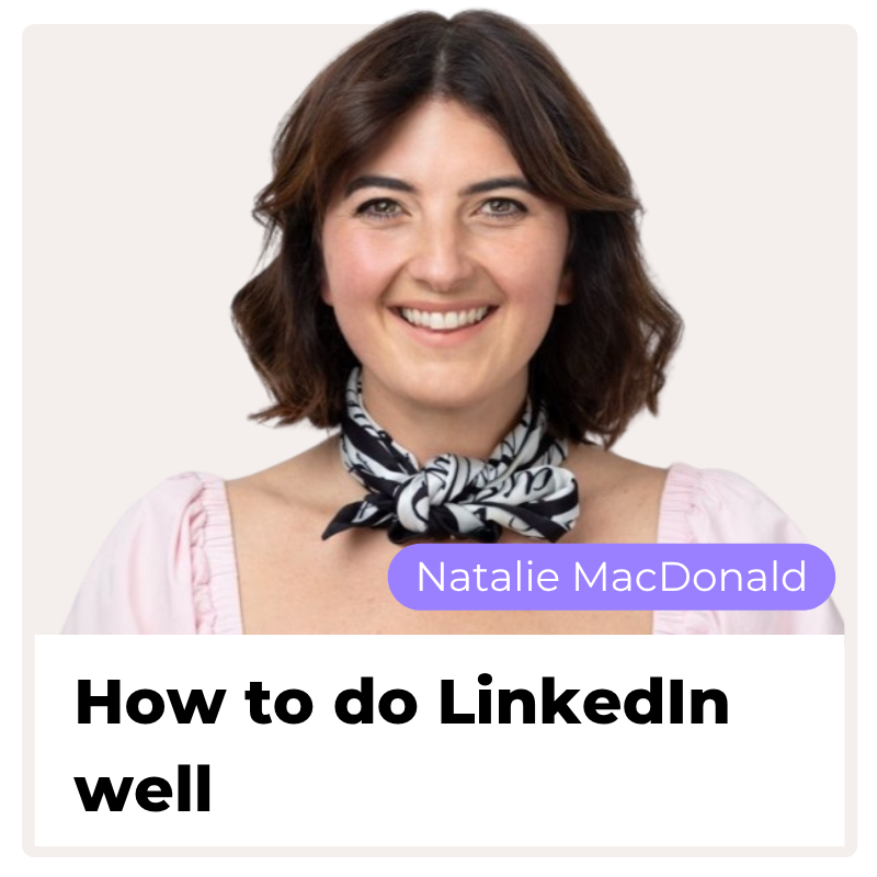 How to do LinkedIn well