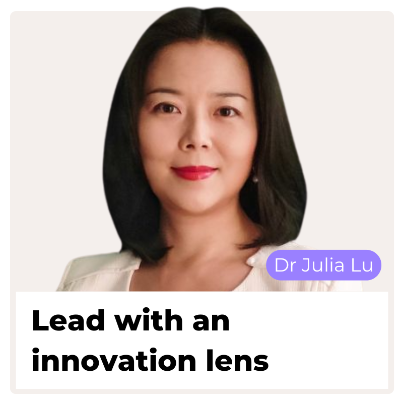 Lead with an innovation lens
