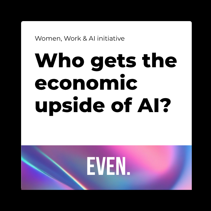 Who gets the economic upside of AI?