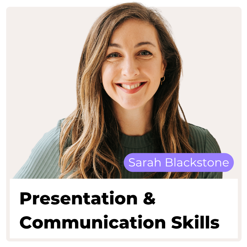 Presentation &amp; Communication Skills Sprint (2 of 2)